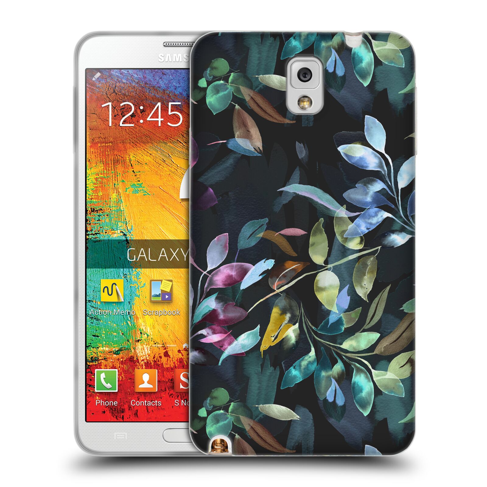 FUNDA OFICIAL DE GEL SUAVE NINOLA PATRONES BOTÁNICOS PARA TELÉFONOS SAMSUNG 2 - Imagen 13 de 14