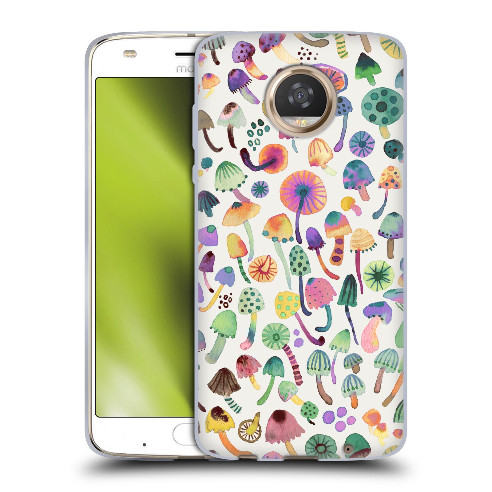 OFFICIAL NINOLA COLORFUL ABSTRACT SHAPES SOFT GEL CASE FOR MOTOROLA PHONES - Picture 9 of 13