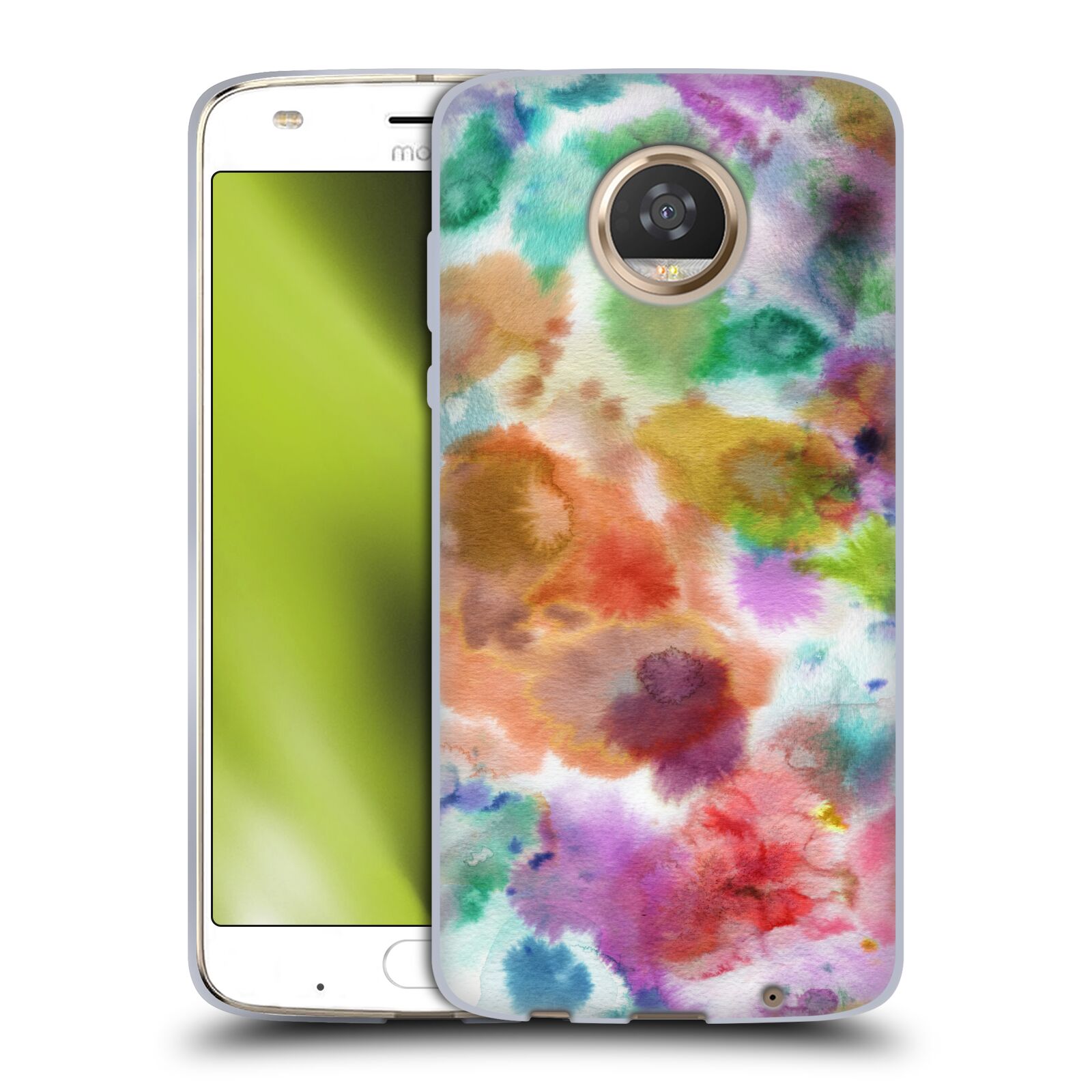 OFFICIAL NINOLA COLORFUL ABSTRACT SHAPES SOFT GEL CASE FOR MOTOROLA PHONES - Picture 13 of 13