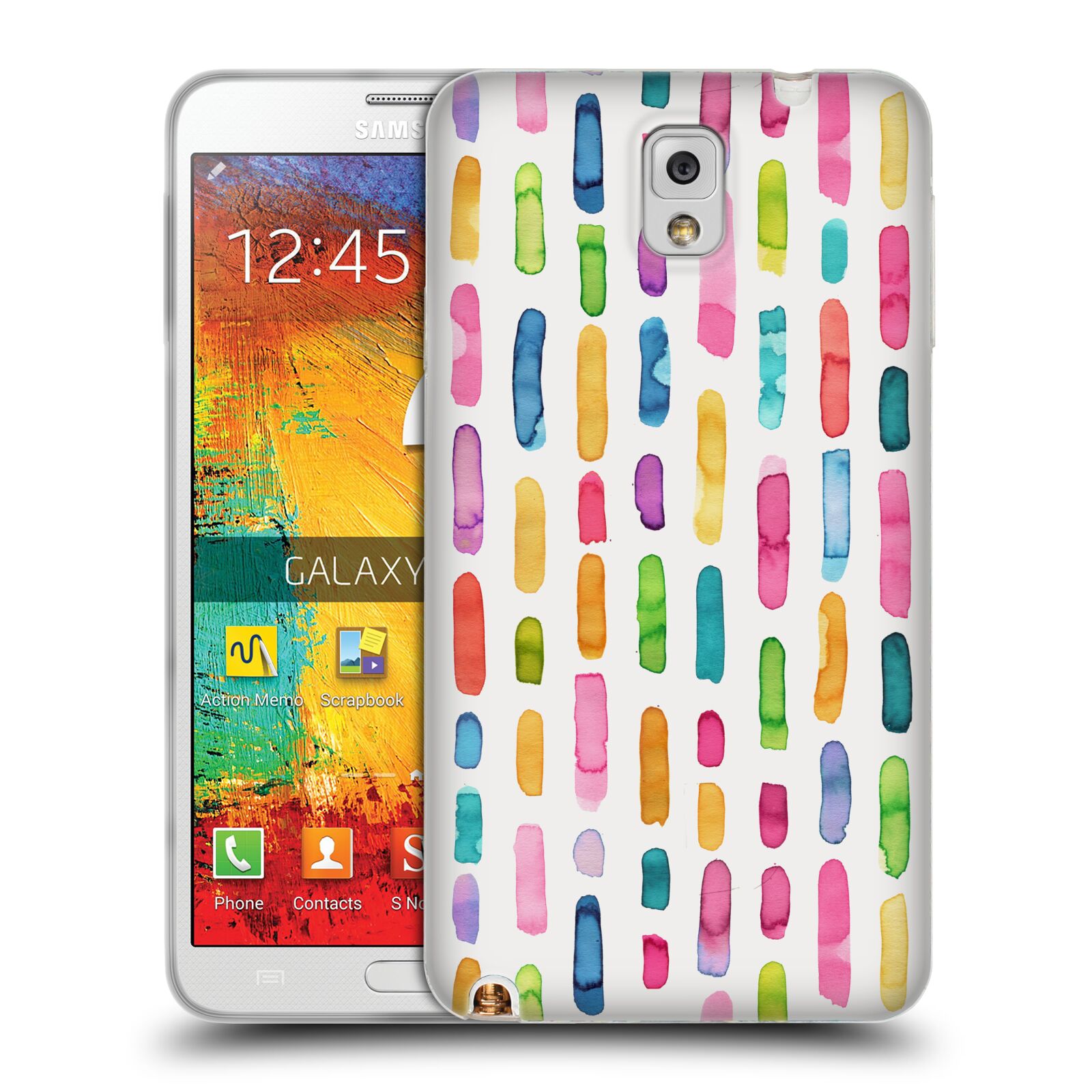 OFFICIAL NINOLA COLORFUL GEOMETRIC SOFT GEL CASE FOR SAMSUNG PHONES 2 - Picture 12 of 15