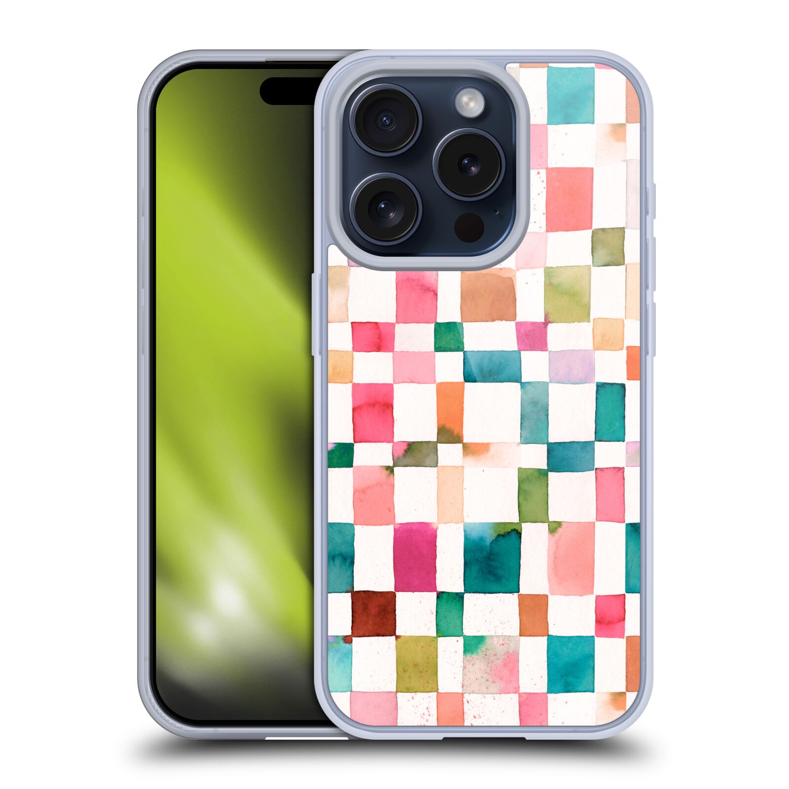 OFFICIAL NINOLA CHECKER PATTERN GEL CASE FOR APPLE iPHONE PHONES - Picture 11 of 11
