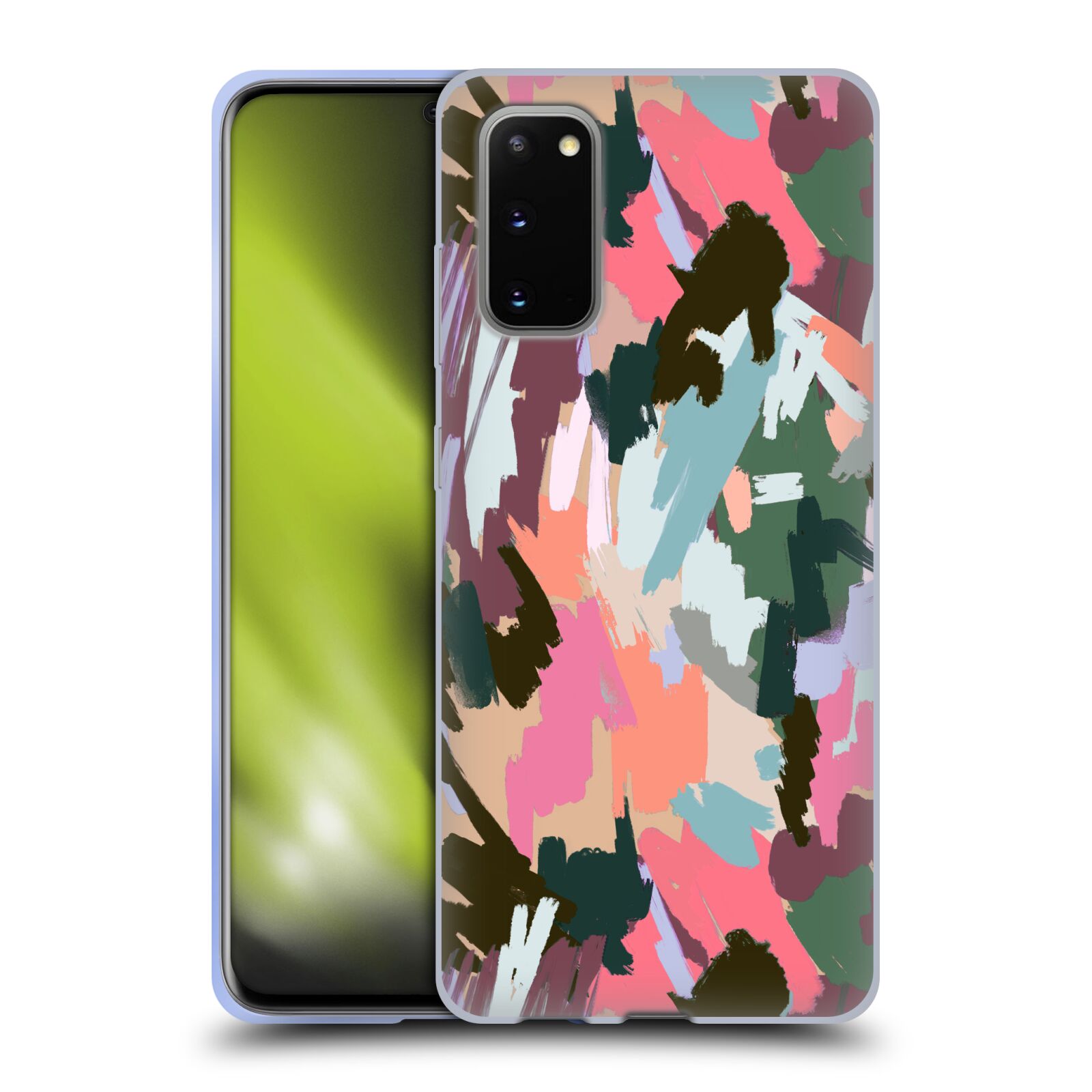 OFFICIAL NINOLA COLORFUL ABSTRACT SOFT GEL CASE FOR SAMSUNG PHONES 1 - Picture 8 of 17