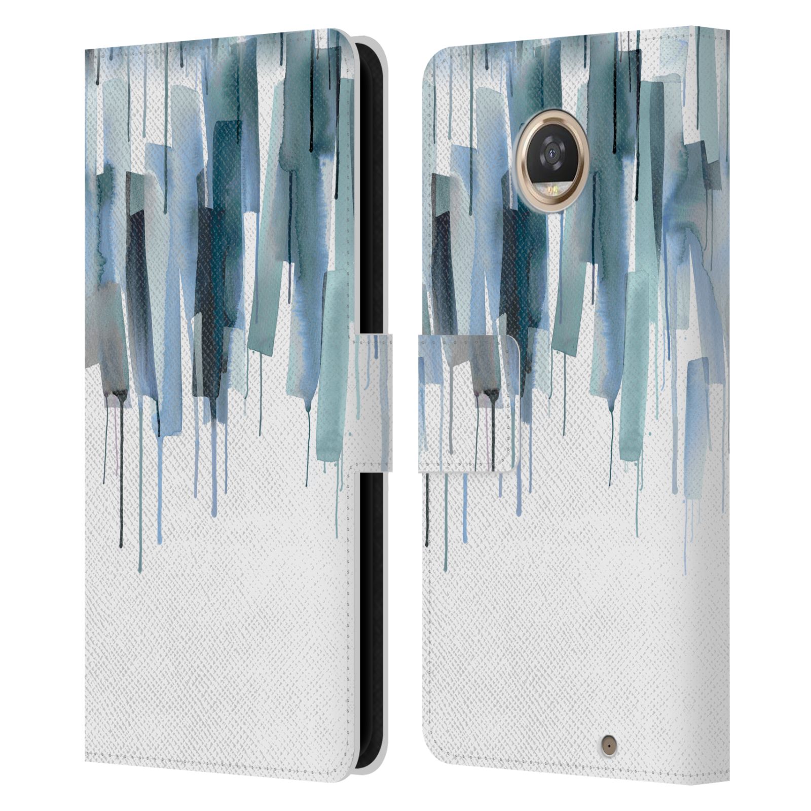 FUNDA BILLETERA OFICIAL NINOLA COLORIDA DE CUERO ABSTRACTO LIBRO PARA TELÉFONOS MOTOROLA - Imagen 16 de 16