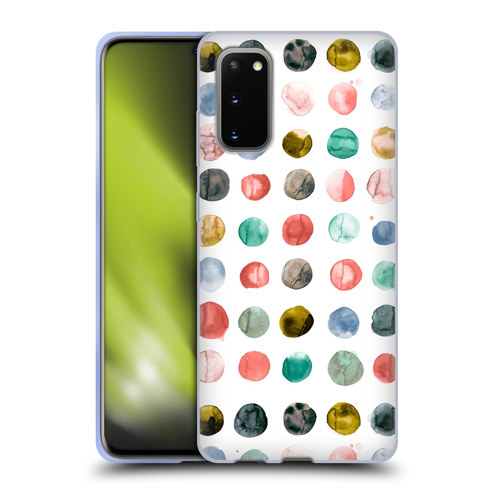 OFFICIAL NINOLA COLORFUL ABSTRACT SOFT GEL CASE FOR SAMSUNG PHONES 1 - Picture 15 of 17