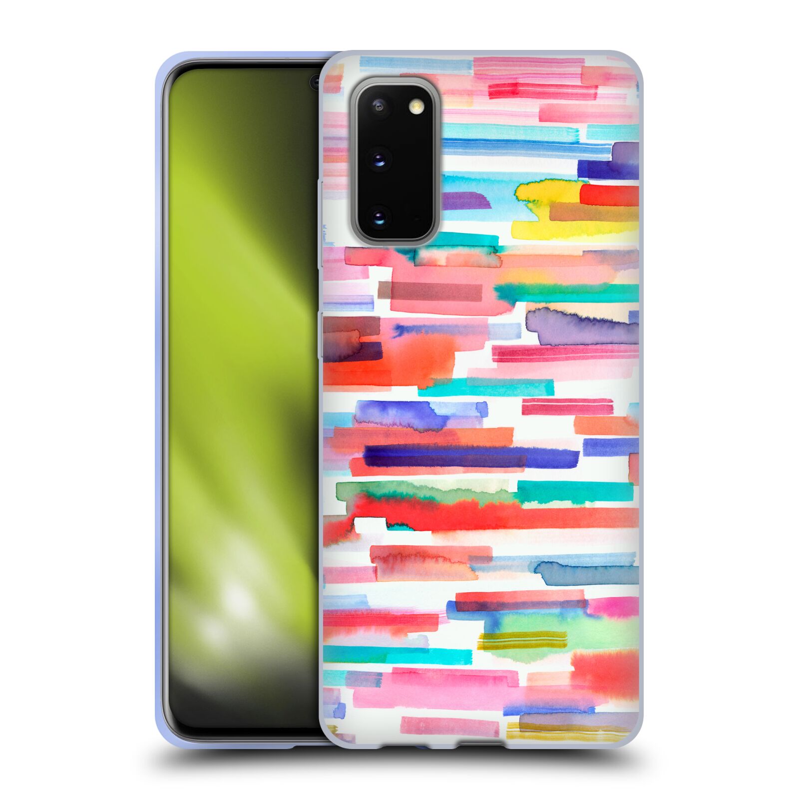 OFFICIAL NINOLA COLORFUL ABSTRACT SOFT GEL CASE FOR SAMSUNG PHONES 1 - Picture 16 of 17