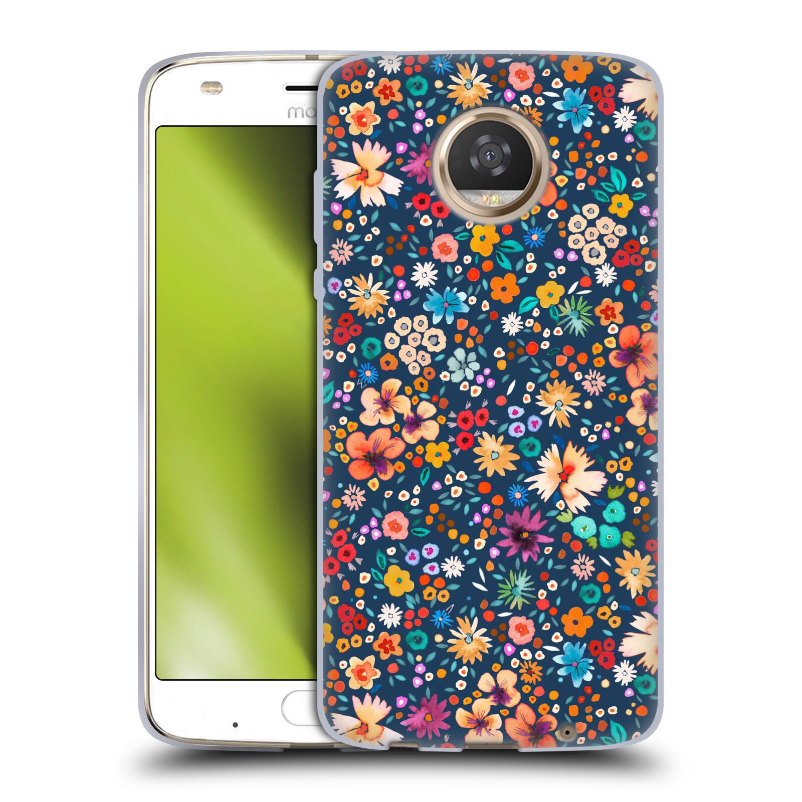 OFFICIAL NINOLA COLOURFUL PRINTS SOFT GEL CASE FOR MOTOROLA PHONES - Picture 8 of 15