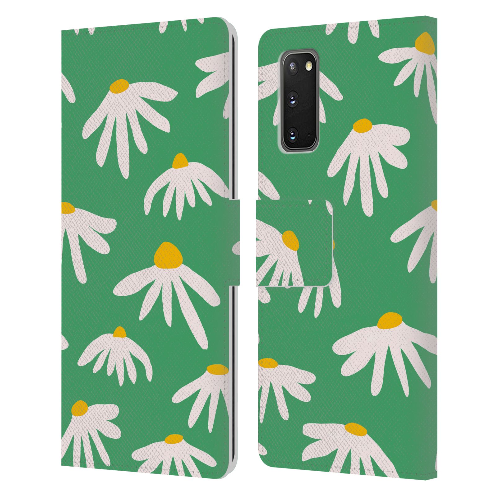 OFFICIAL NINOLA COLOURFUL PRINTS LEATHER BOOK WALLET CASE FOR SAMSUNG PHONES 2 - Picture 10 of 14