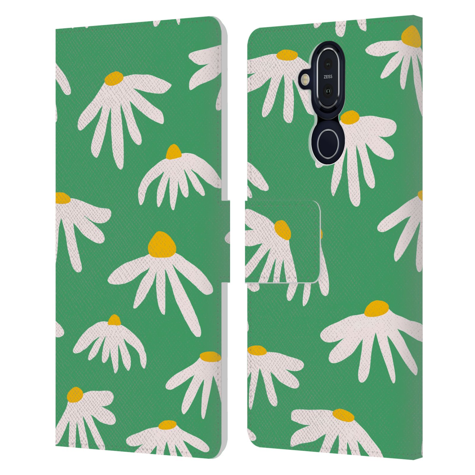 OFFICIAL NINOLA COLOURFUL PRINTS LEATHER BOOK WALLET CASE COVER FOR NOKIA PHONES - Picture 10 of 14