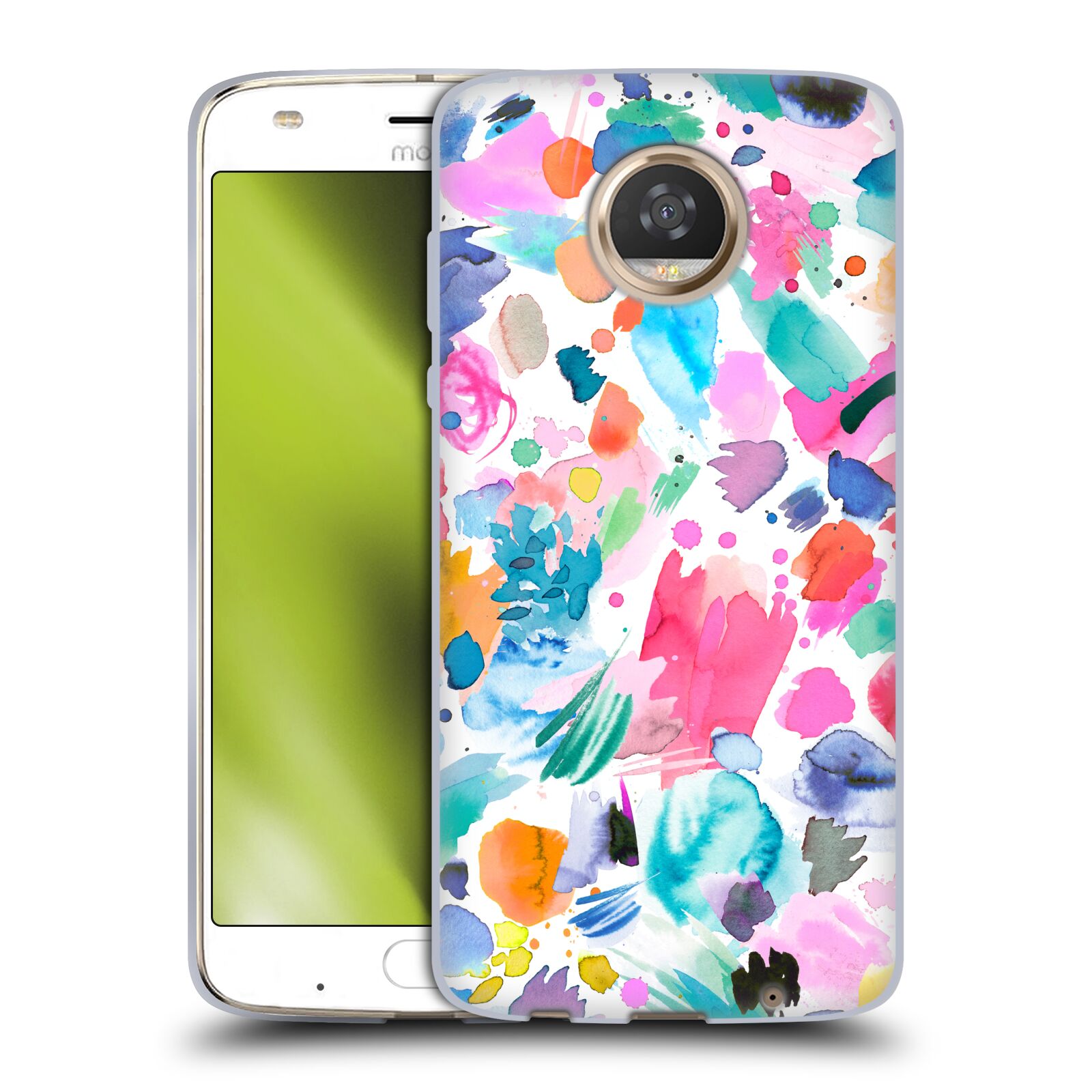 OFFICIAL NINOLA COLOURFUL PRINTS SOFT GEL CASE FOR MOTOROLA PHONES - Picture 13 of 15