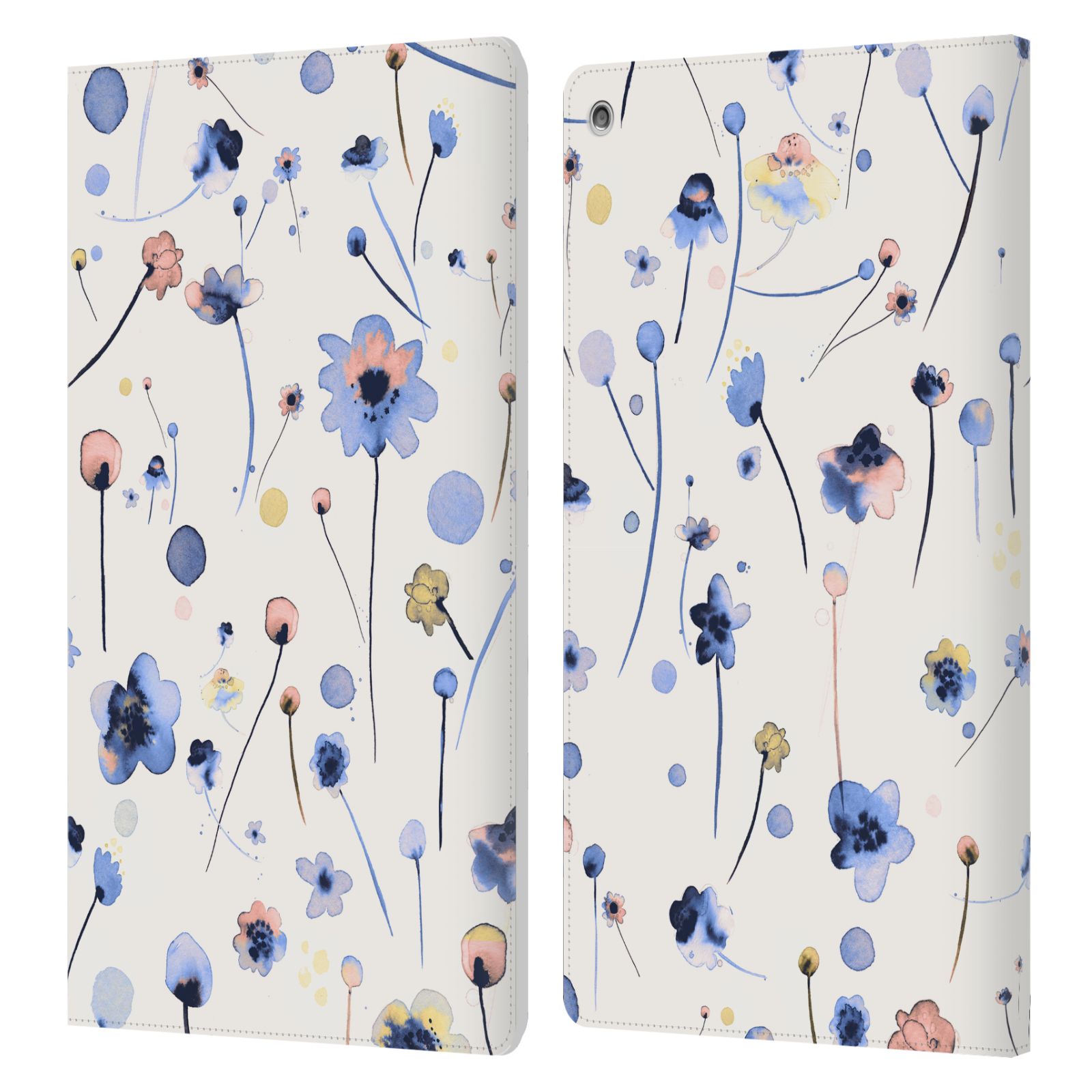 OFFICIAL NINOLA FLORAL LEATHER BOOK WALLET CASE COVER FOR AMAZON FIRE - Picture 8 of 21