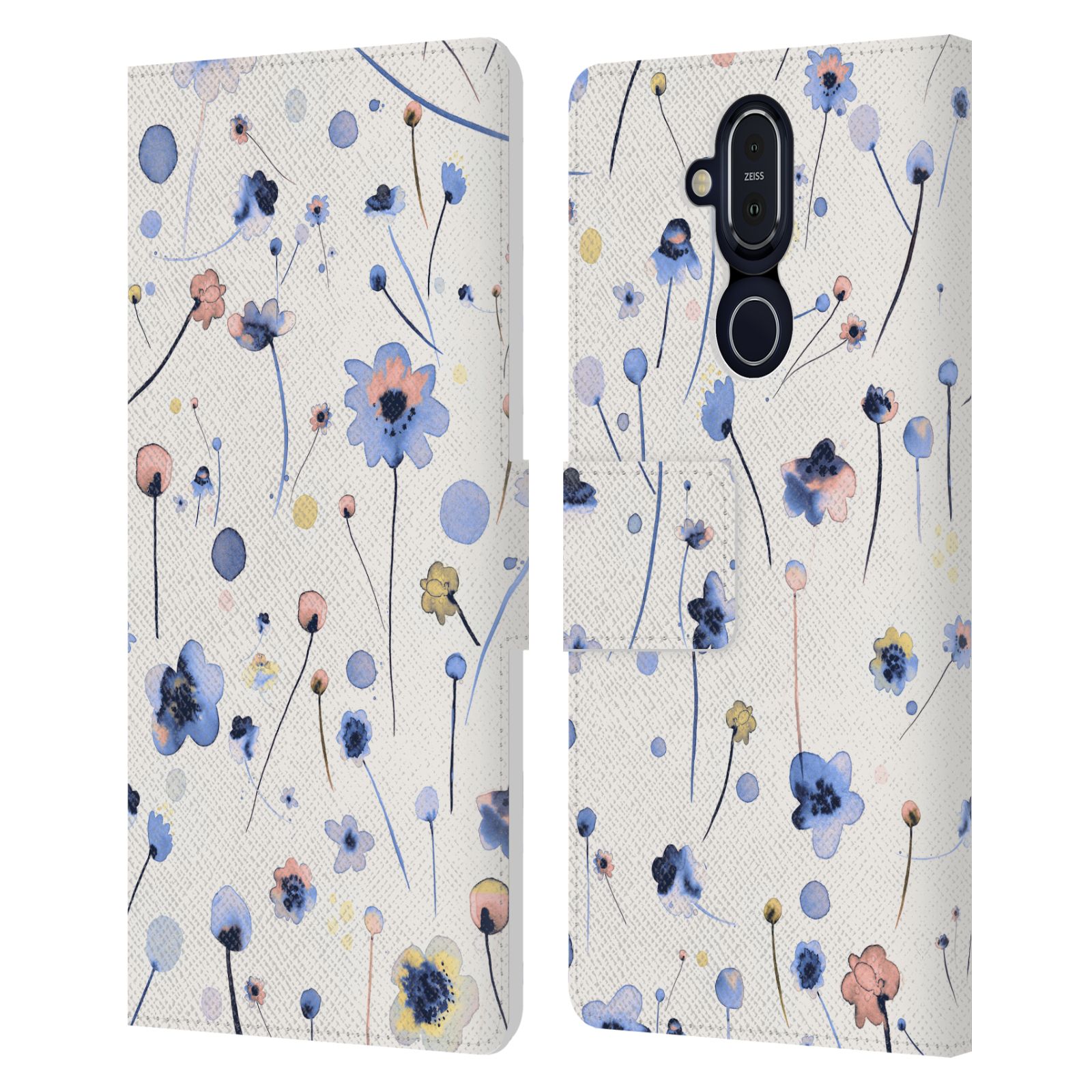 OFFICIAL NINOLA FLORAL LEATHER BOOK WALLET CASE COVER FOR NOKIA PHONES - 第 8/21 張圖片