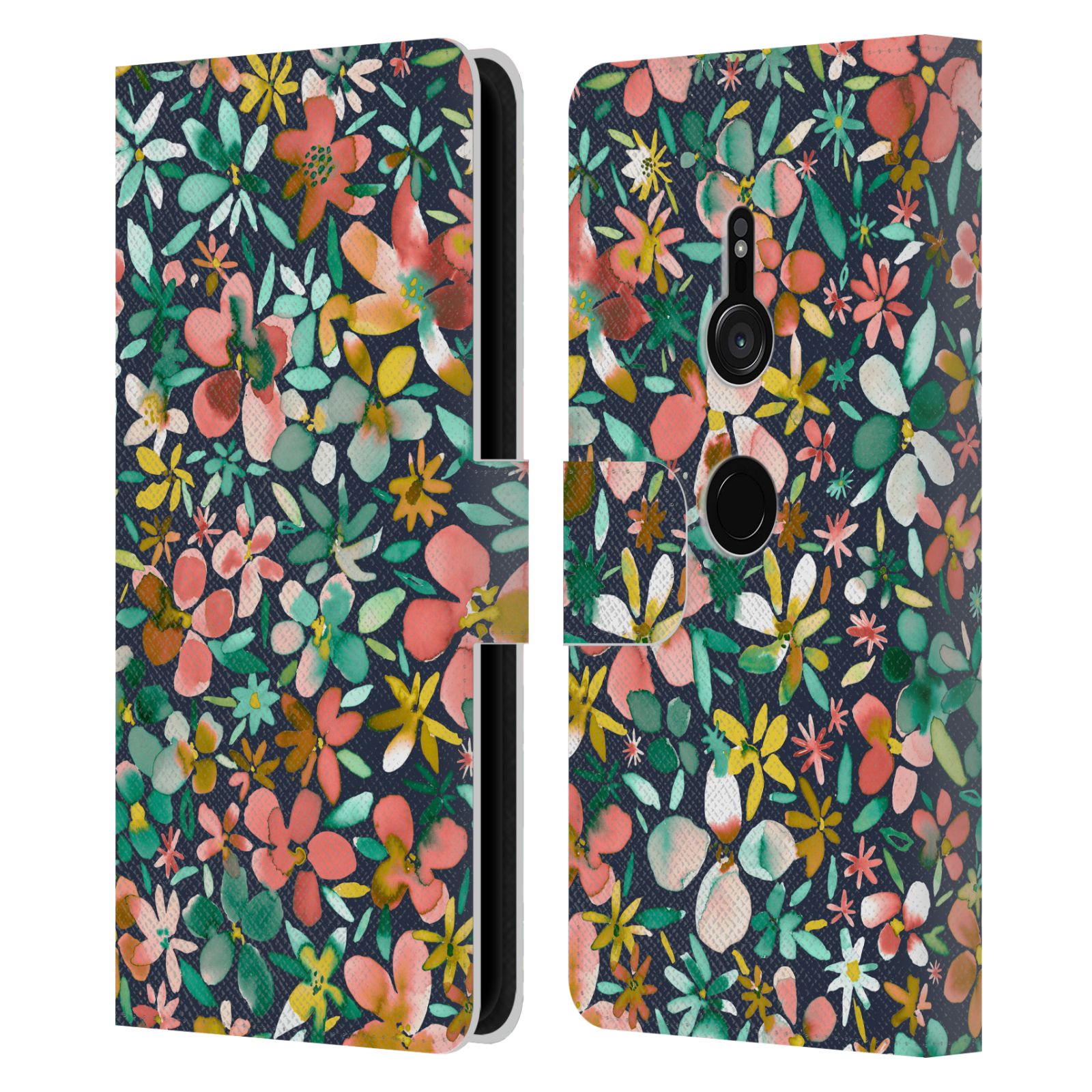 OFFICIAL NINOLA FLORAL LEATHER BOOK WALLET CASE COVER FOR SONY PHONES 1 - 第 9/21 張圖片