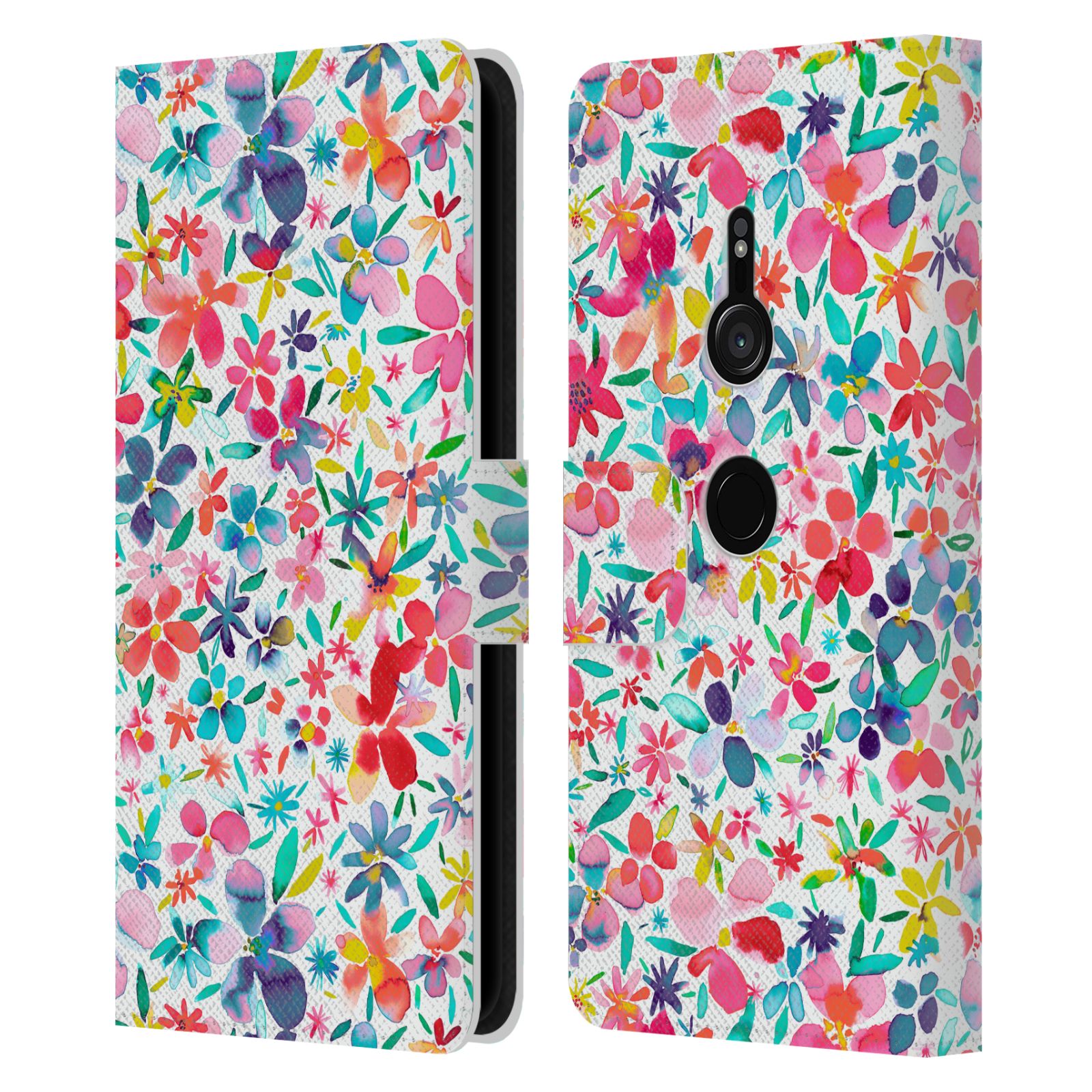OFFICIAL NINOLA FLORAL LEATHER BOOK WALLET CASE COVER FOR SONY PHONES 1 - 第 10/21 張圖片