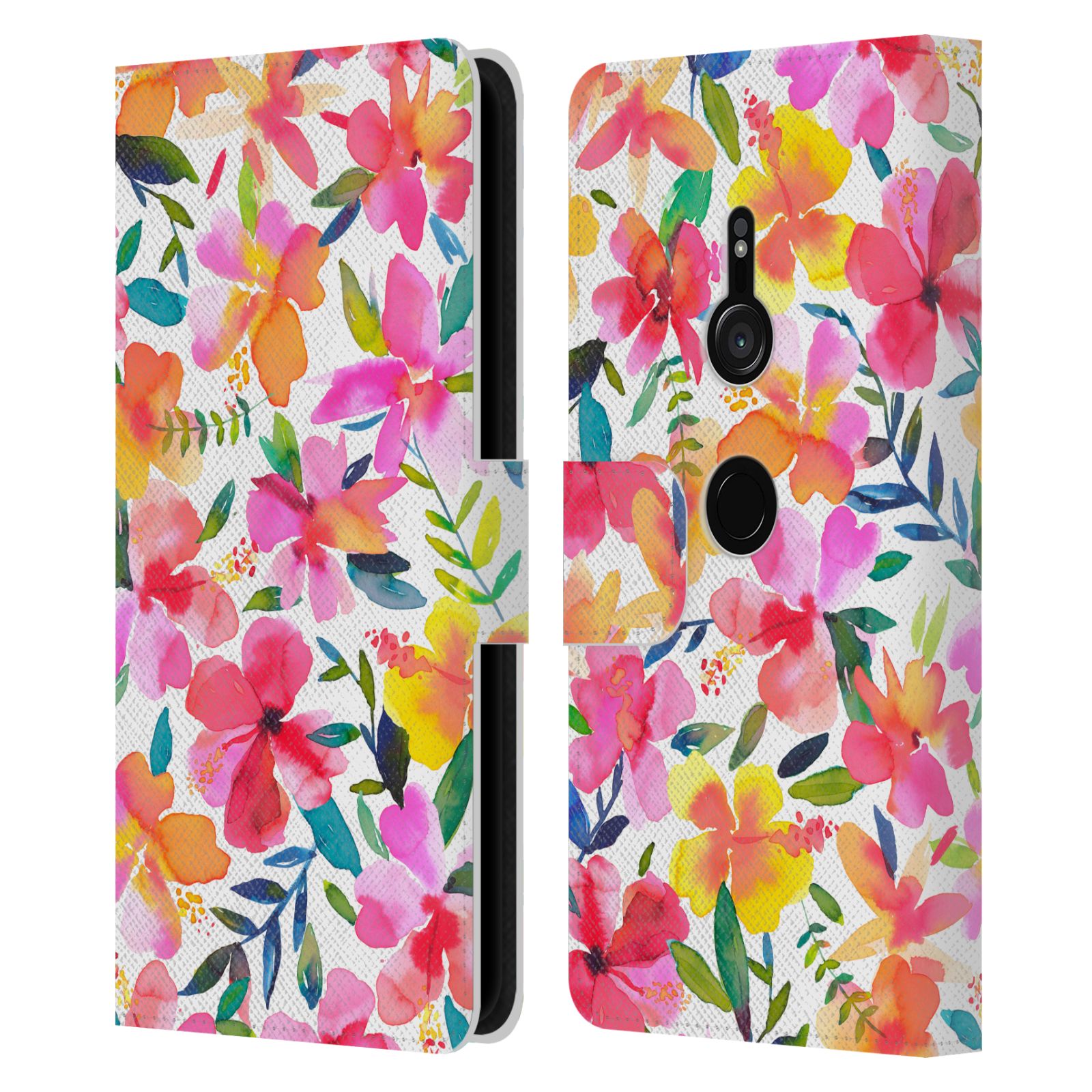 OFFICIAL NINOLA FLORAL LEATHER BOOK WALLET CASE COVER FOR SONY PHONES 1 - 第 11/21 張圖片