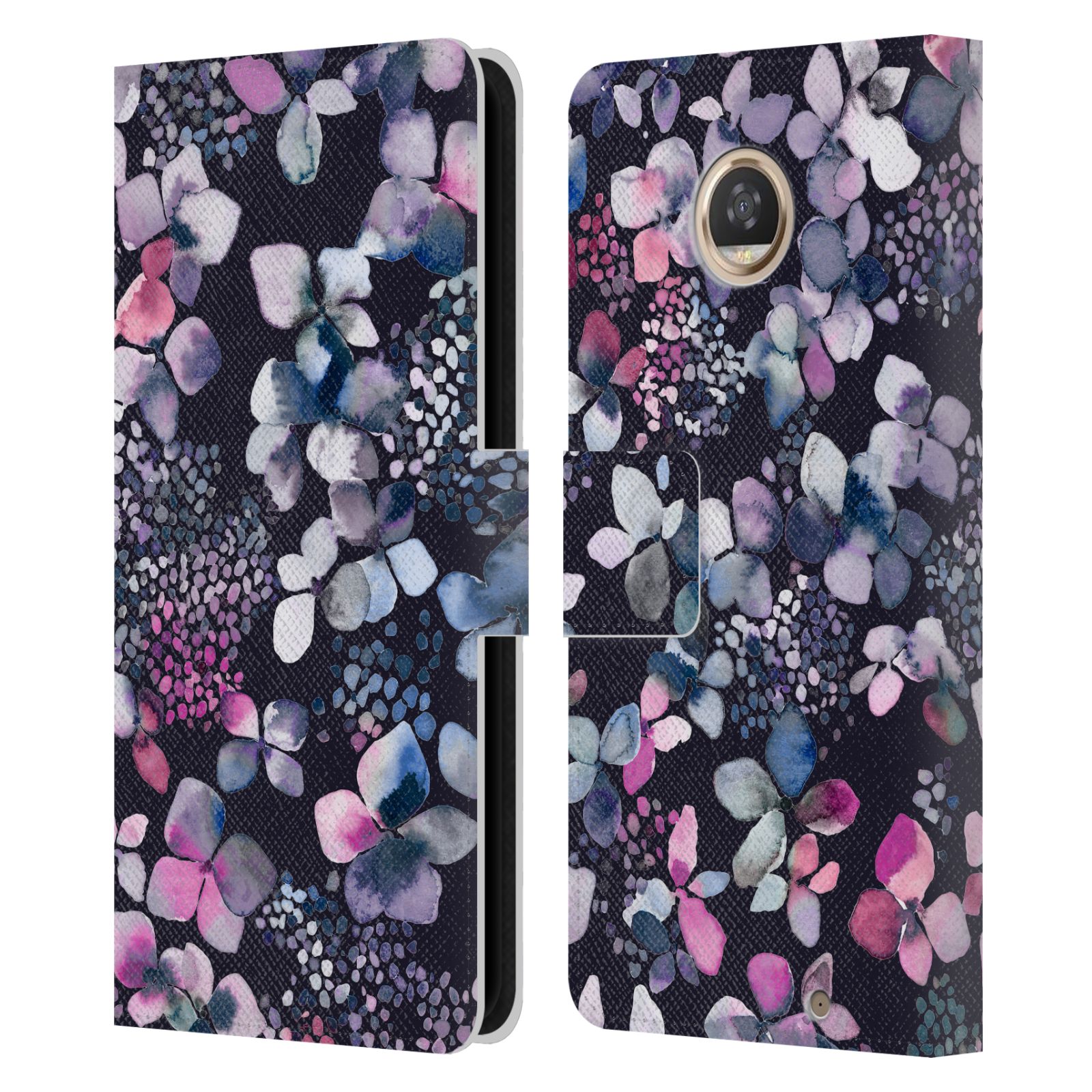 OFFICIAL NINOLA FLORAL LEATHER BOOK WALLET CASE COVER FOR MOTOROLA PHONES 2 - 第 9/18 張圖片