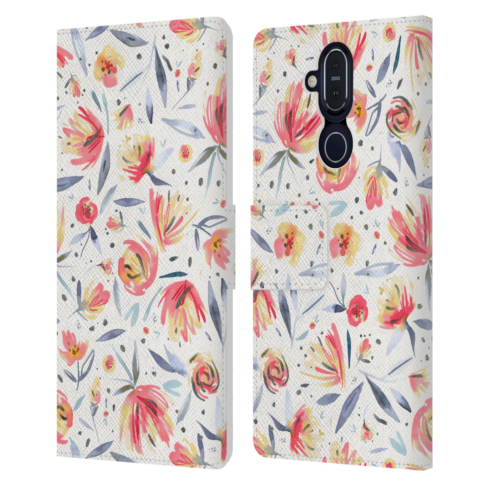 OFFICIAL NINOLA FLORAL LEATHER BOOK WALLET CASE COVER FOR NOKIA PHONES - 第 13/21 張圖片
