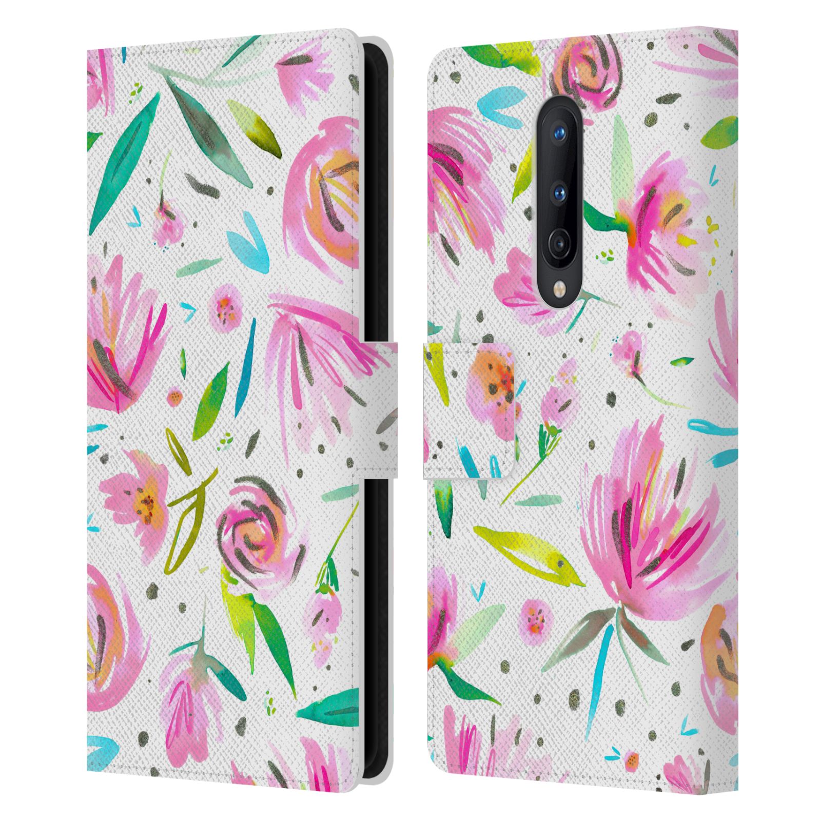 OFFICIAL NINOLA FLORAL LEATHER BOOK WALLET CASE COVER FOR ONEPLUS PHONES - 第 13/20 張圖片