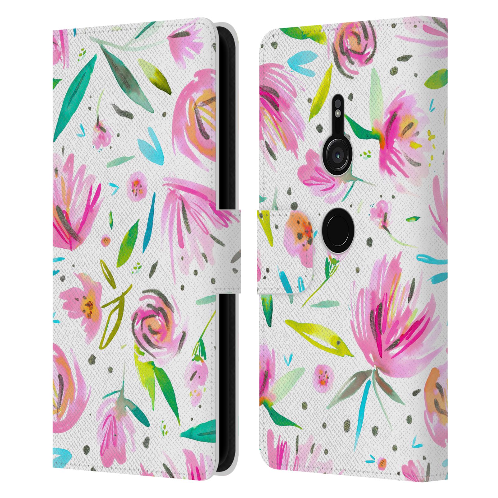 OFFICIAL NINOLA FLORAL LEATHER BOOK WALLET CASE COVER FOR SONY PHONES 1 - 第 14/21 張圖片