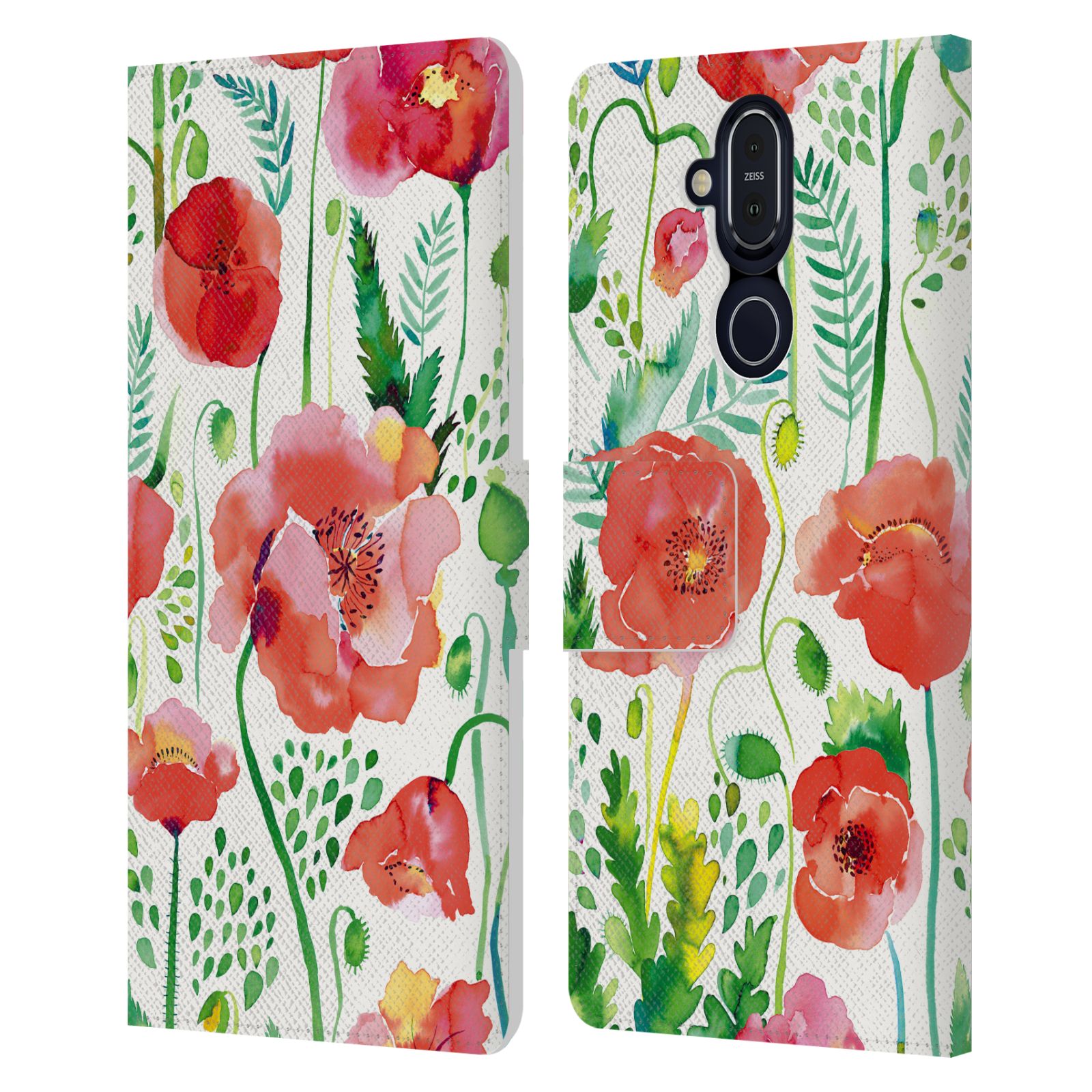 OFFICIAL NINOLA FLORAL LEATHER BOOK WALLET CASE COVER FOR NOKIA PHONES - 第 15/21 張圖片