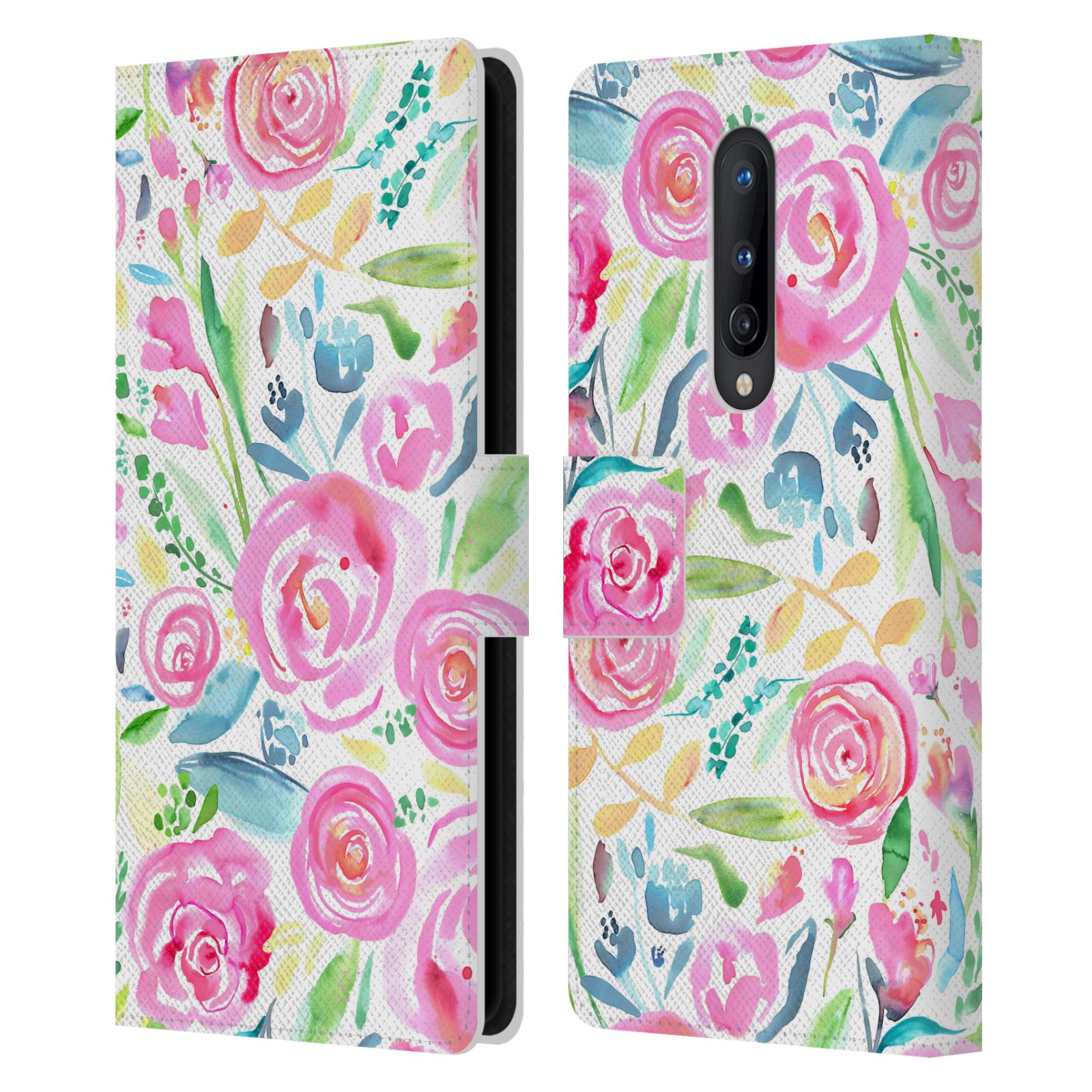OFFICIAL NINOLA FLORAL LEATHER BOOK WALLET CASE COVER FOR ONEPLUS PHONES - 第 15/20 張圖片