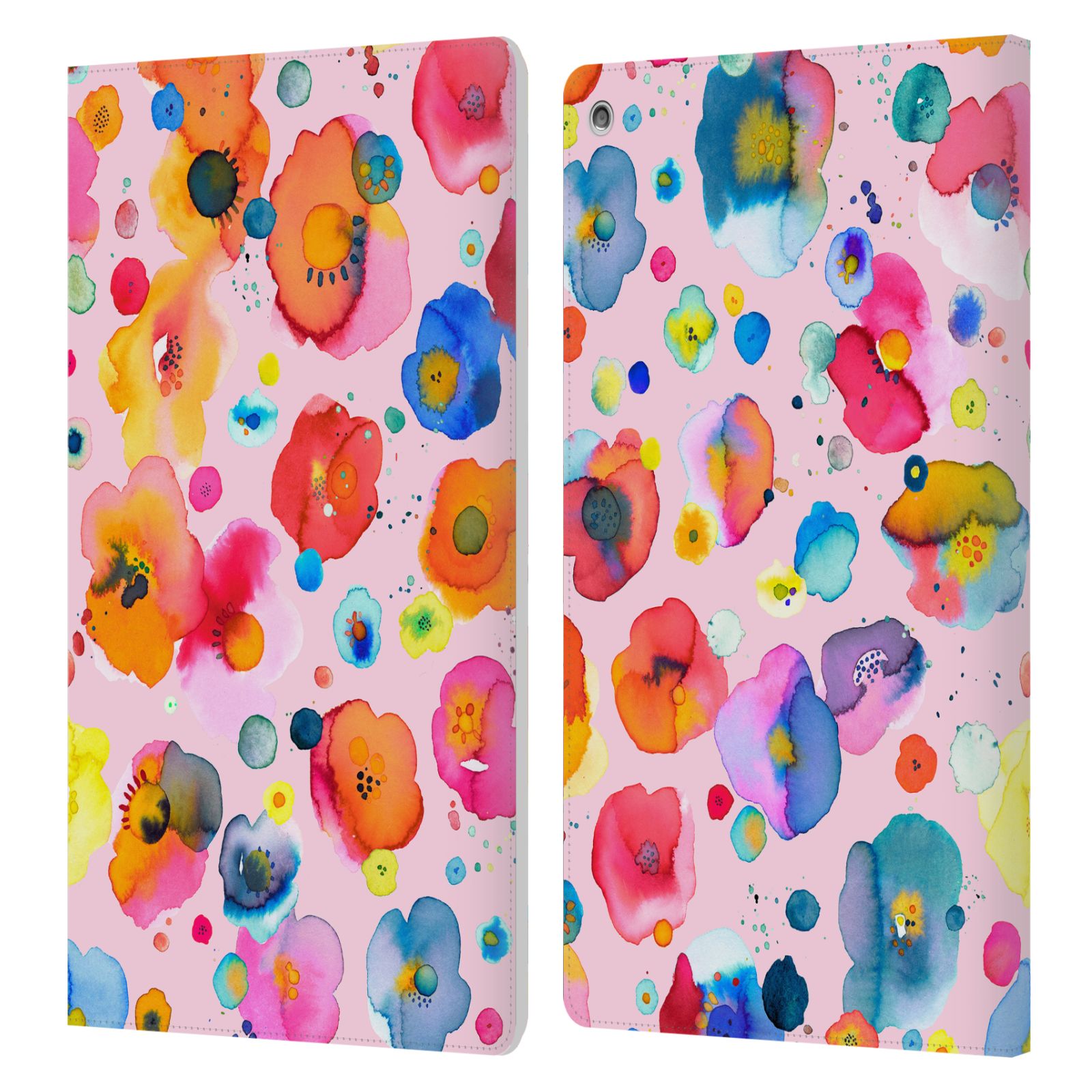 OFFICIAL NINOLA FLORAL LEATHER BOOK WALLET CASE COVER FOR AMAZON FIRE - Picture 19 of 21