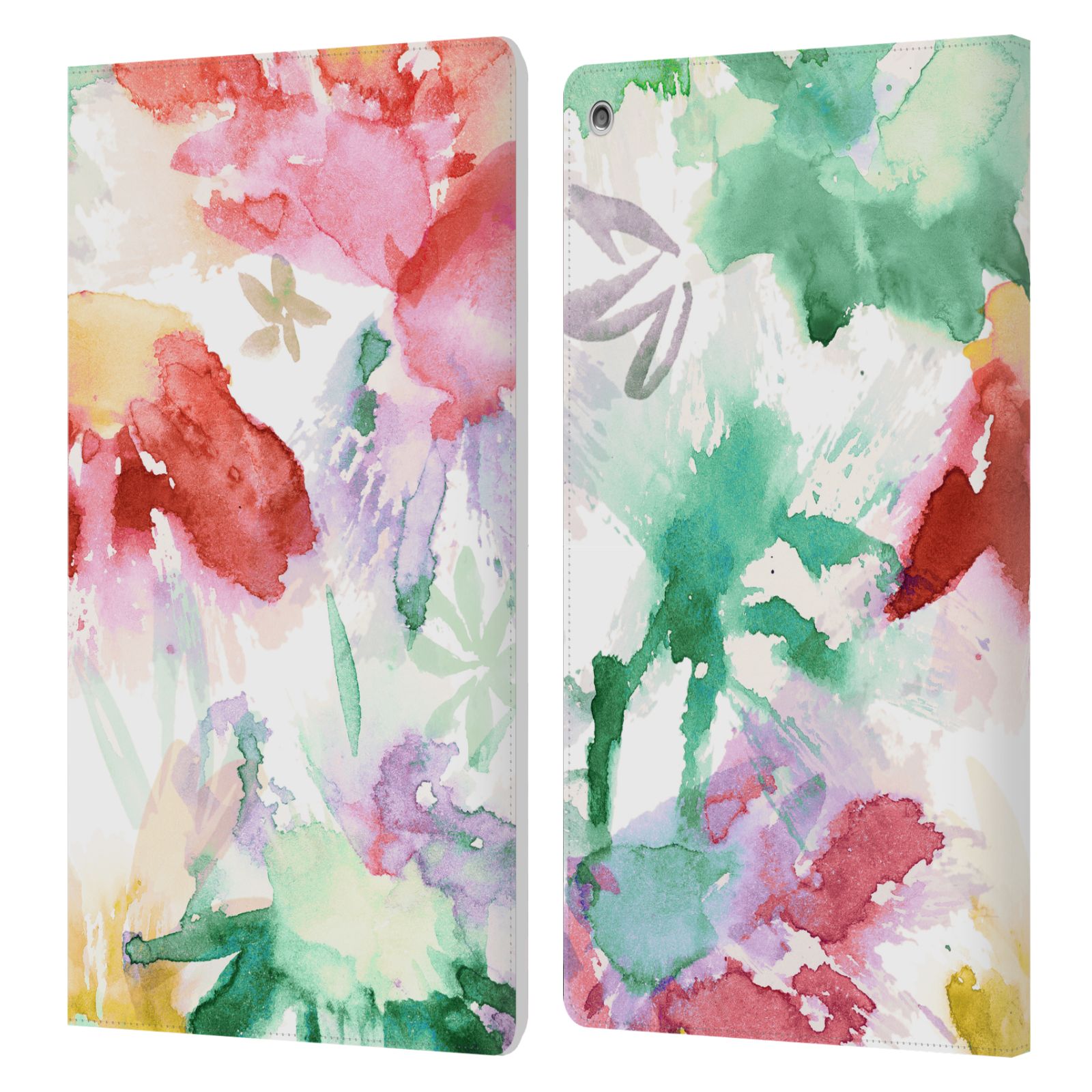 OFFICIAL NINOLA FLORAL LEATHER BOOK WALLET CASE COVER FOR AMAZON FIRE - Picture 17 of 21