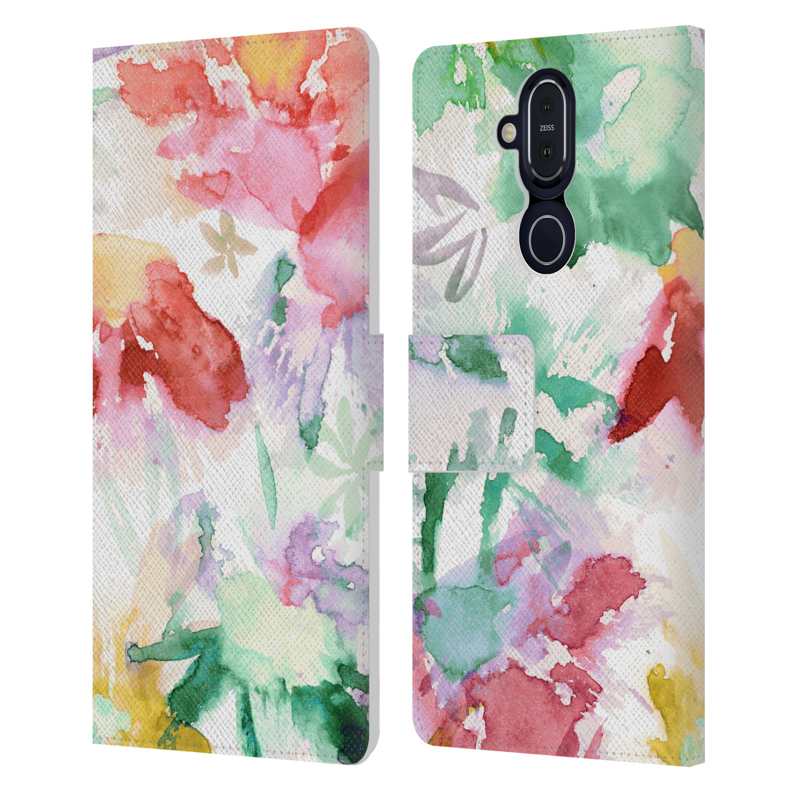 OFFICIAL NINOLA FLORAL LEATHER BOOK WALLET CASE COVER FOR NOKIA PHONES - 第 17/21 張圖片