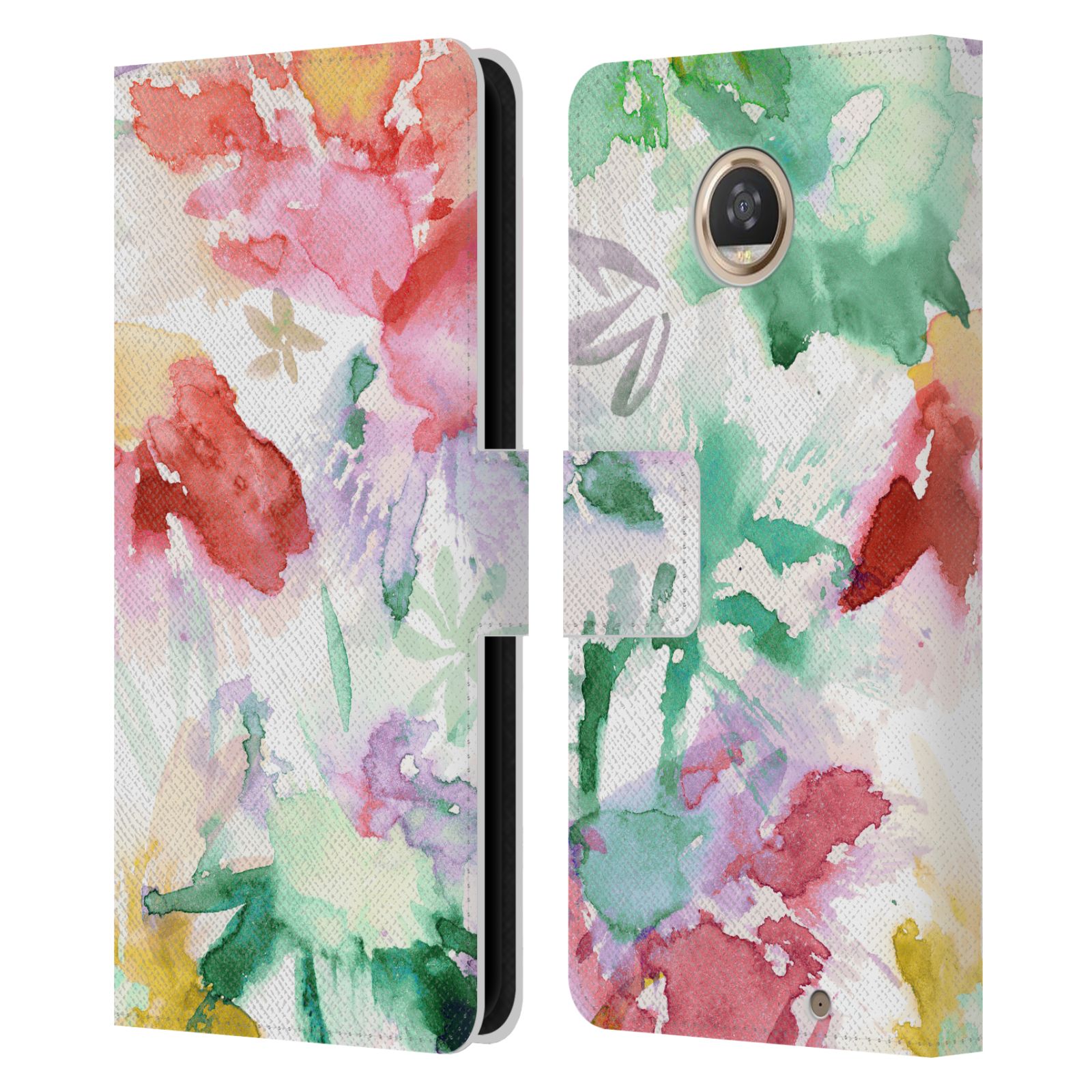 OFFICIAL NINOLA FLORAL LEATHER BOOK WALLET CASE COVER FOR MOTOROLA PHONES 2 - 第 14/18 張圖片