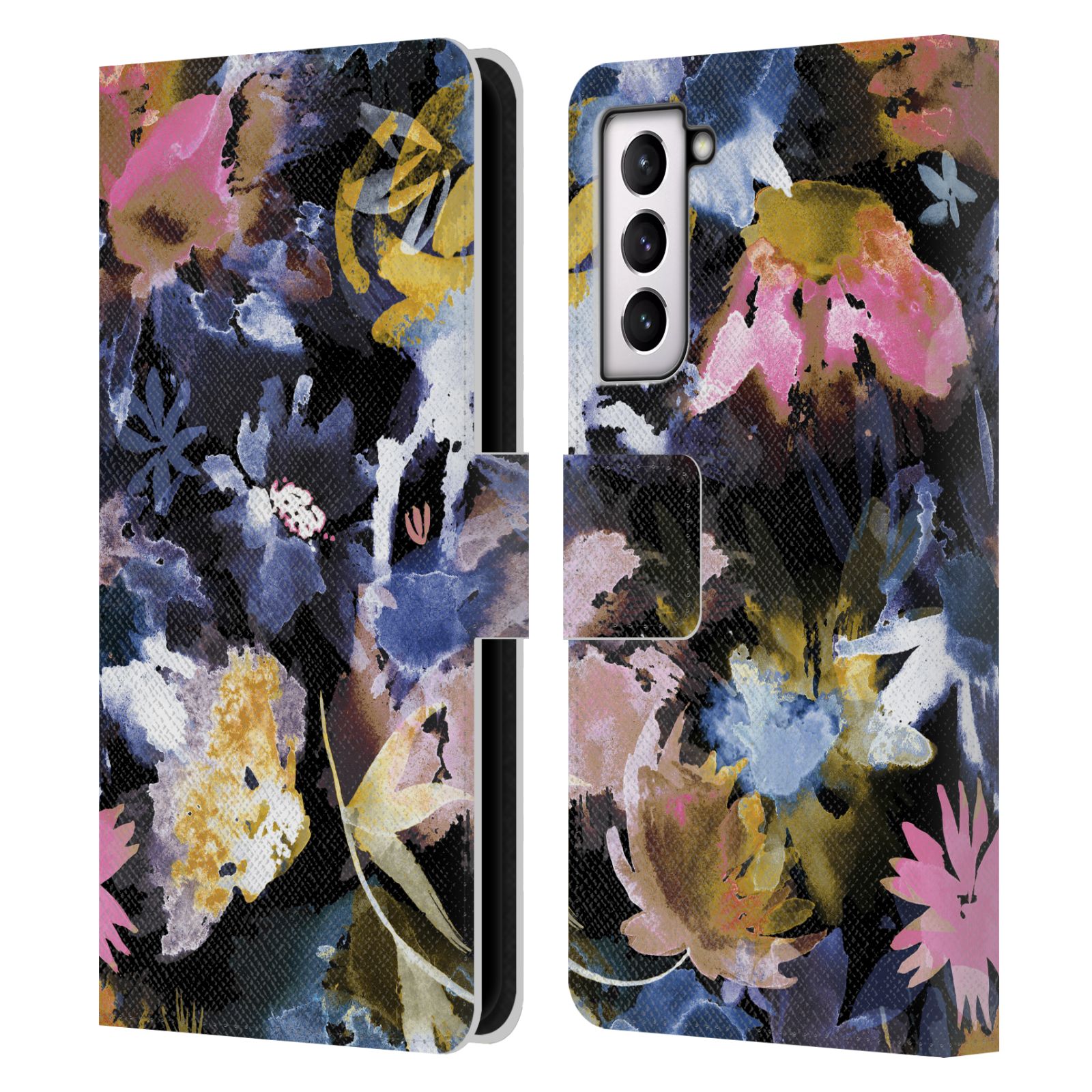 OFFICIAL NINOLA FLORAL LEATHER BOOK WALLET CASE FOR SAMSUNG PHONES 4 - Picture 18 of 21