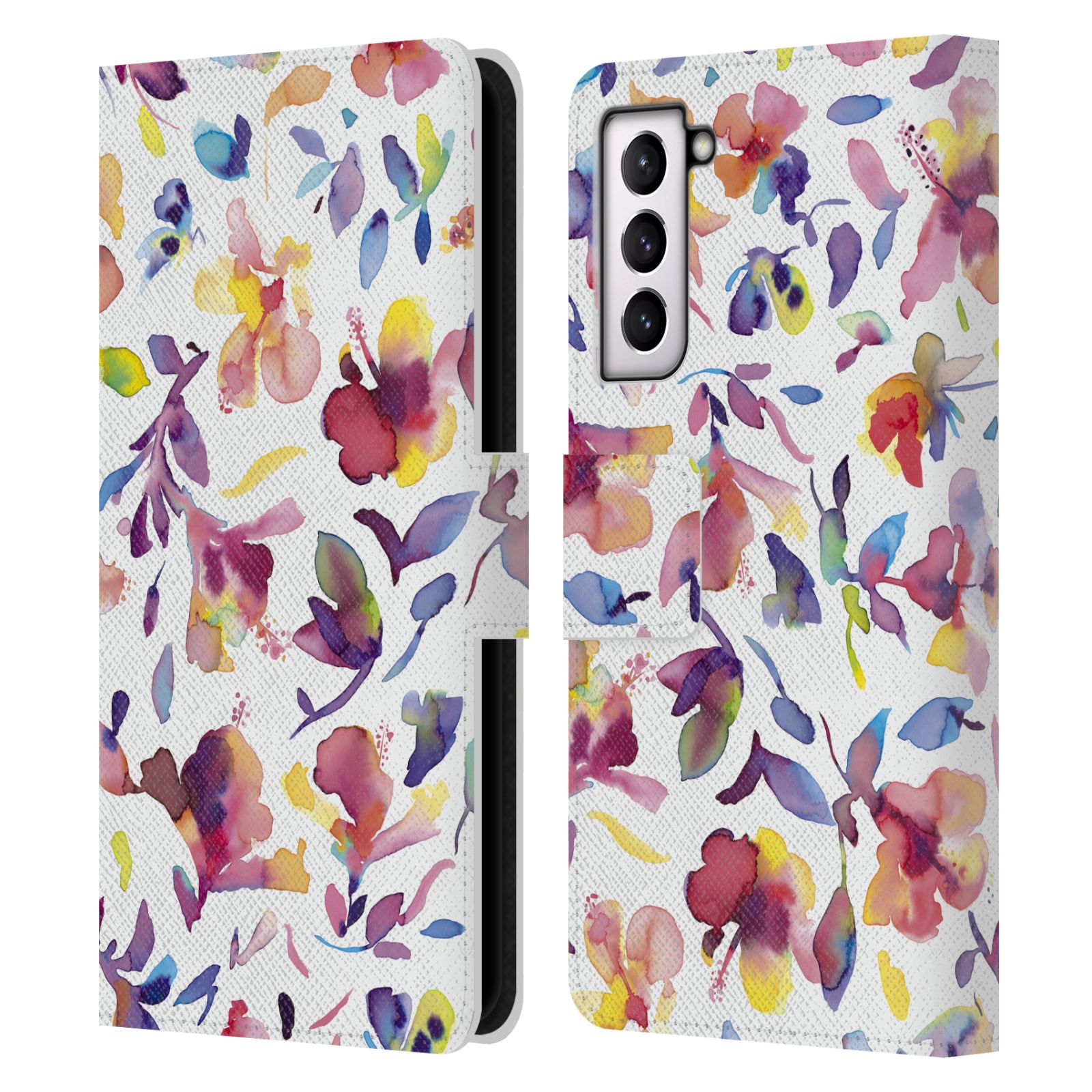 OFFICIAL NINOLA FLORAL LEATHER BOOK WALLET CASE FOR SAMSUNG PHONES 4 - Picture 21 of 21