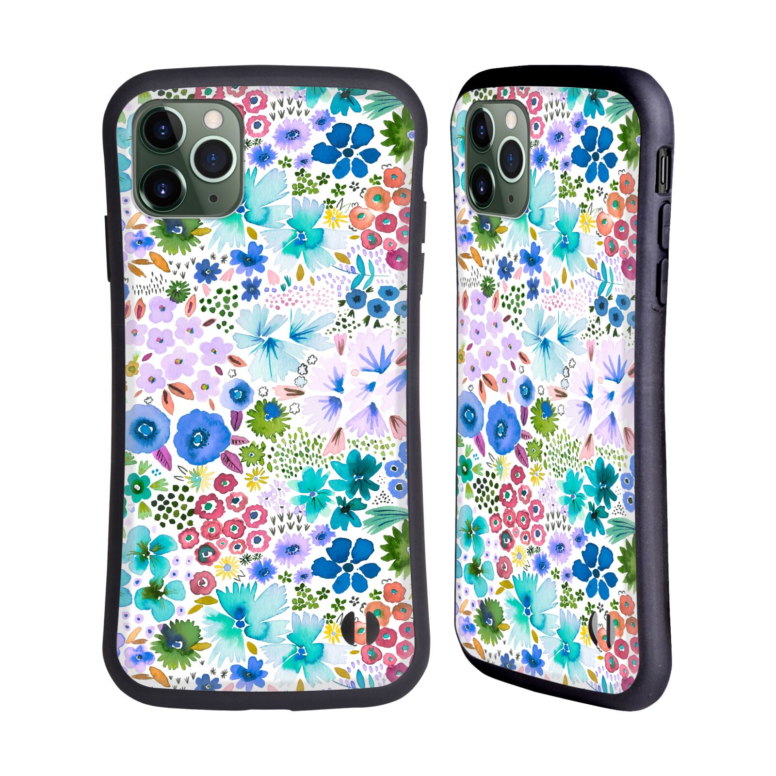 OFFICIAL NINOLA FLORAL ART HYBRID CASE FOR APPLE iPHONES PHONES - Picture 8 of 14