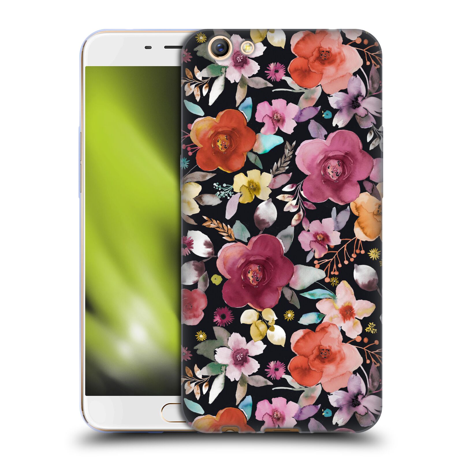 OFFICIAL NINOLA FLORAL PATTERNS SOFT GEL CASE FOR OPPO PHONES - Picture 17 of 18