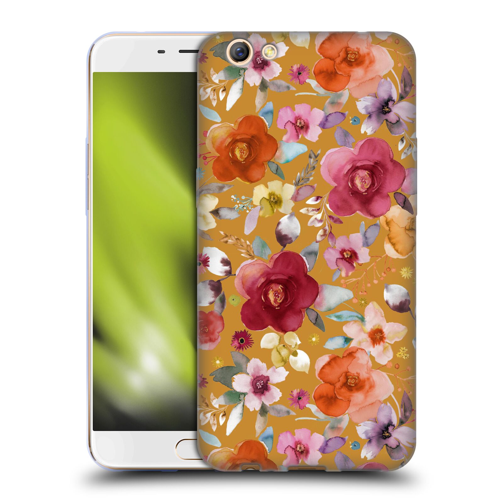 OFFICIAL NINOLA FLORAL PATTERNS SOFT GEL CASE FOR OPPO PHONES - Picture 18 of 18