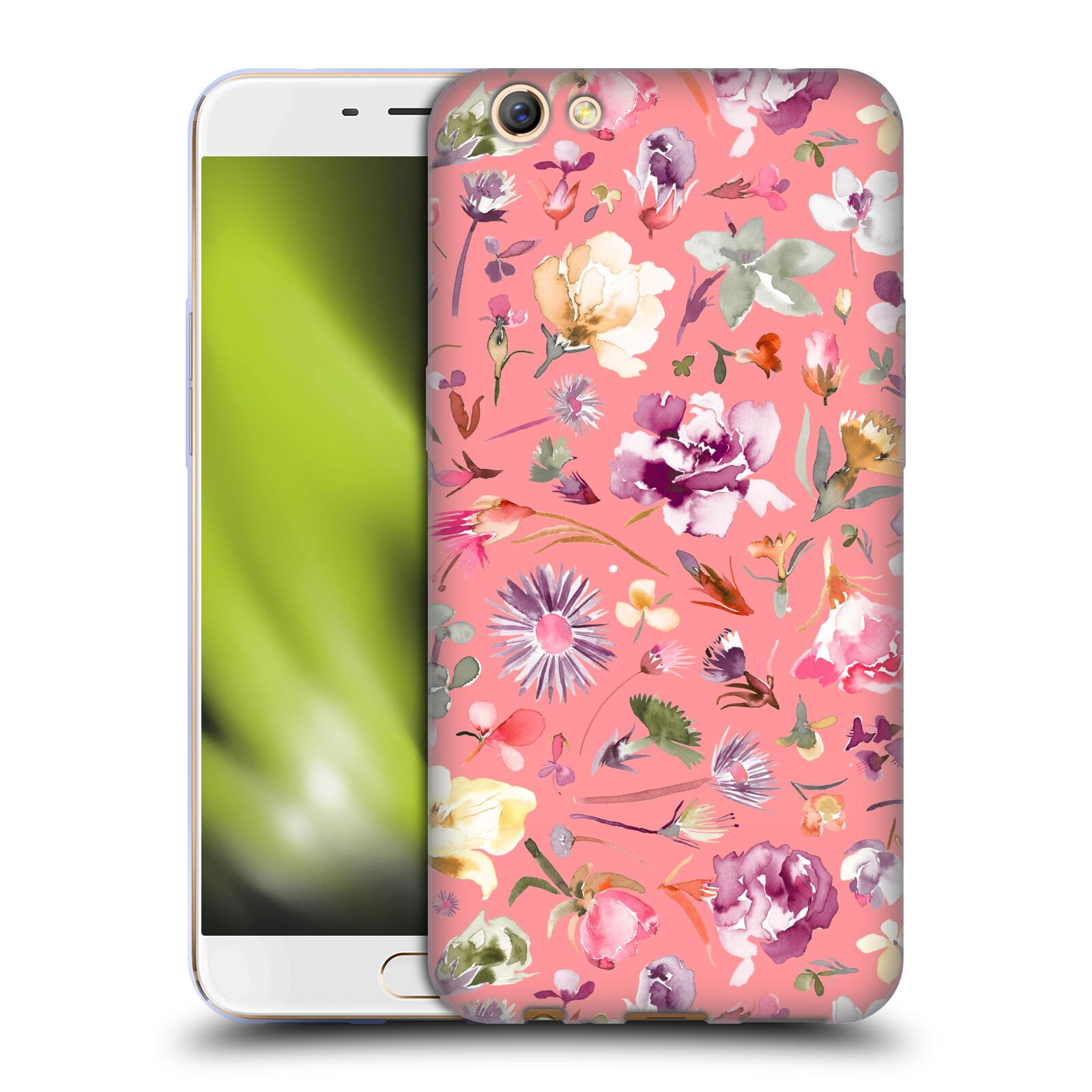 OFFICIAL NINOLA FLORAL PATTERNS SOFT GEL CASE FOR OPPO PHONES - Picture 9 of 18