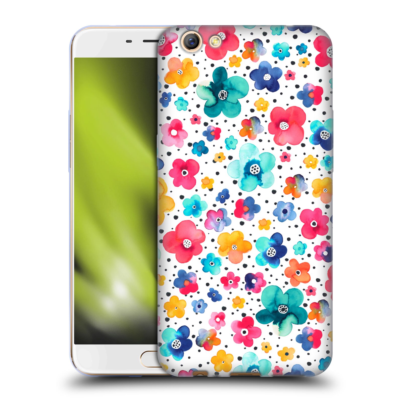 OFFICIAL NINOLA FLORAL PATTERNS SOFT GEL CASE FOR OPPO PHONES - Picture 10 of 18