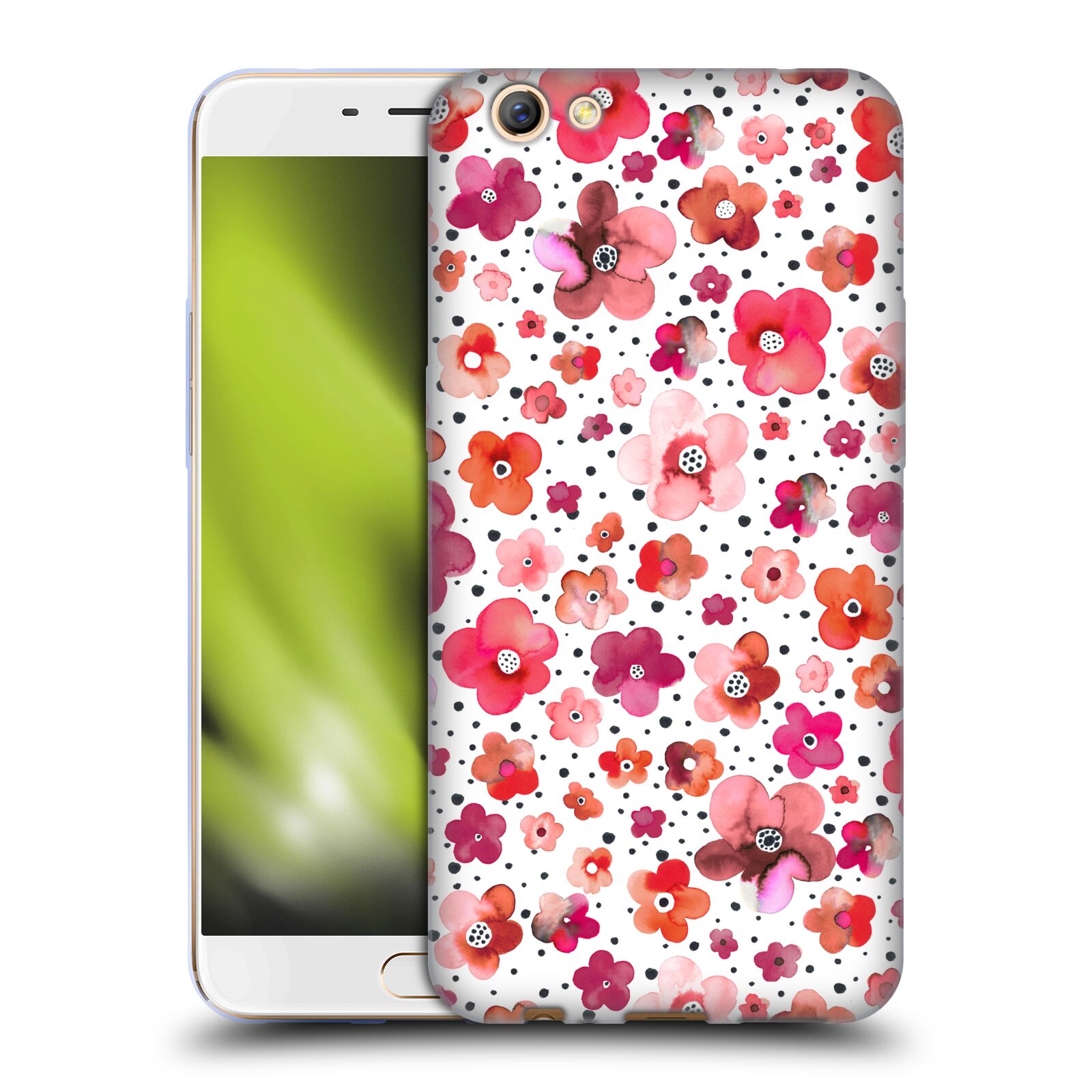 OFFICIAL NINOLA FLORAL PATTERNS SOFT GEL CASE FOR OPPO PHONES - Picture 11 of 18