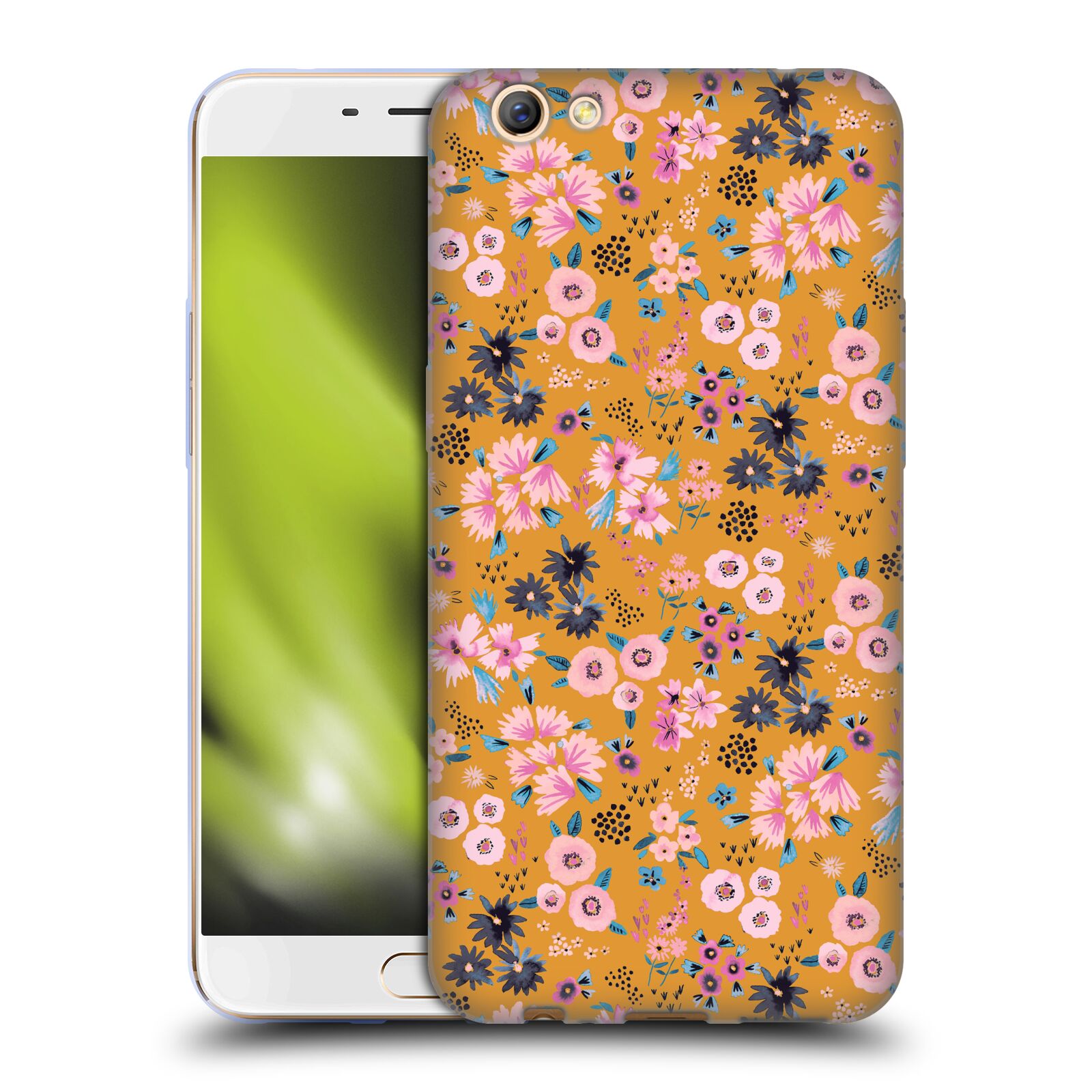 OFFICIAL NINOLA FLORAL PATTERNS SOFT GEL CASE FOR OPPO PHONES - Picture 13 of 18