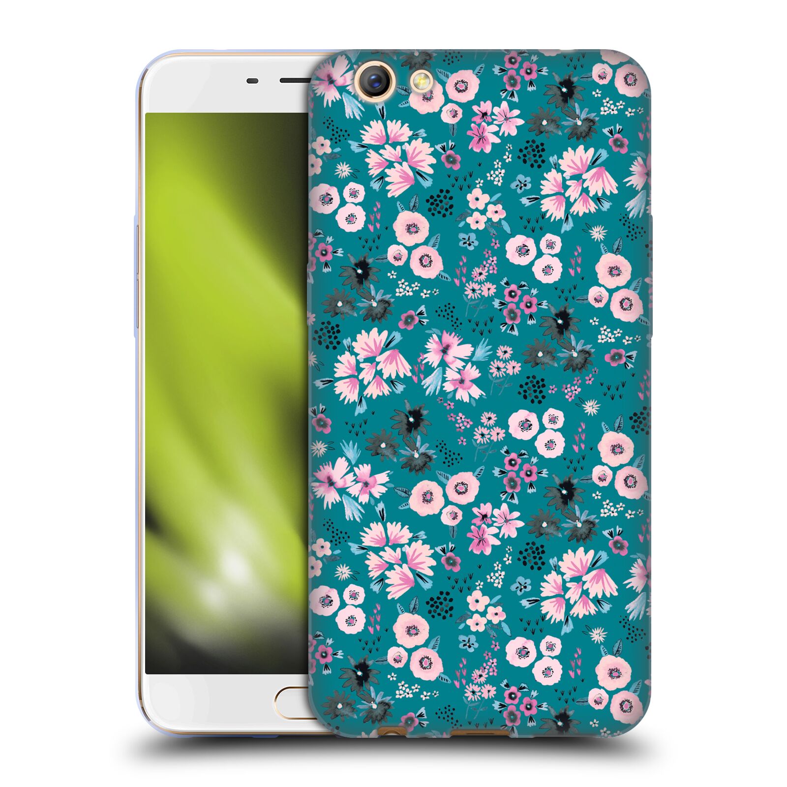 OFFICIAL NINOLA FLORAL PATTERNS SOFT GEL CASE FOR OPPO PHONES - Picture 12 of 18