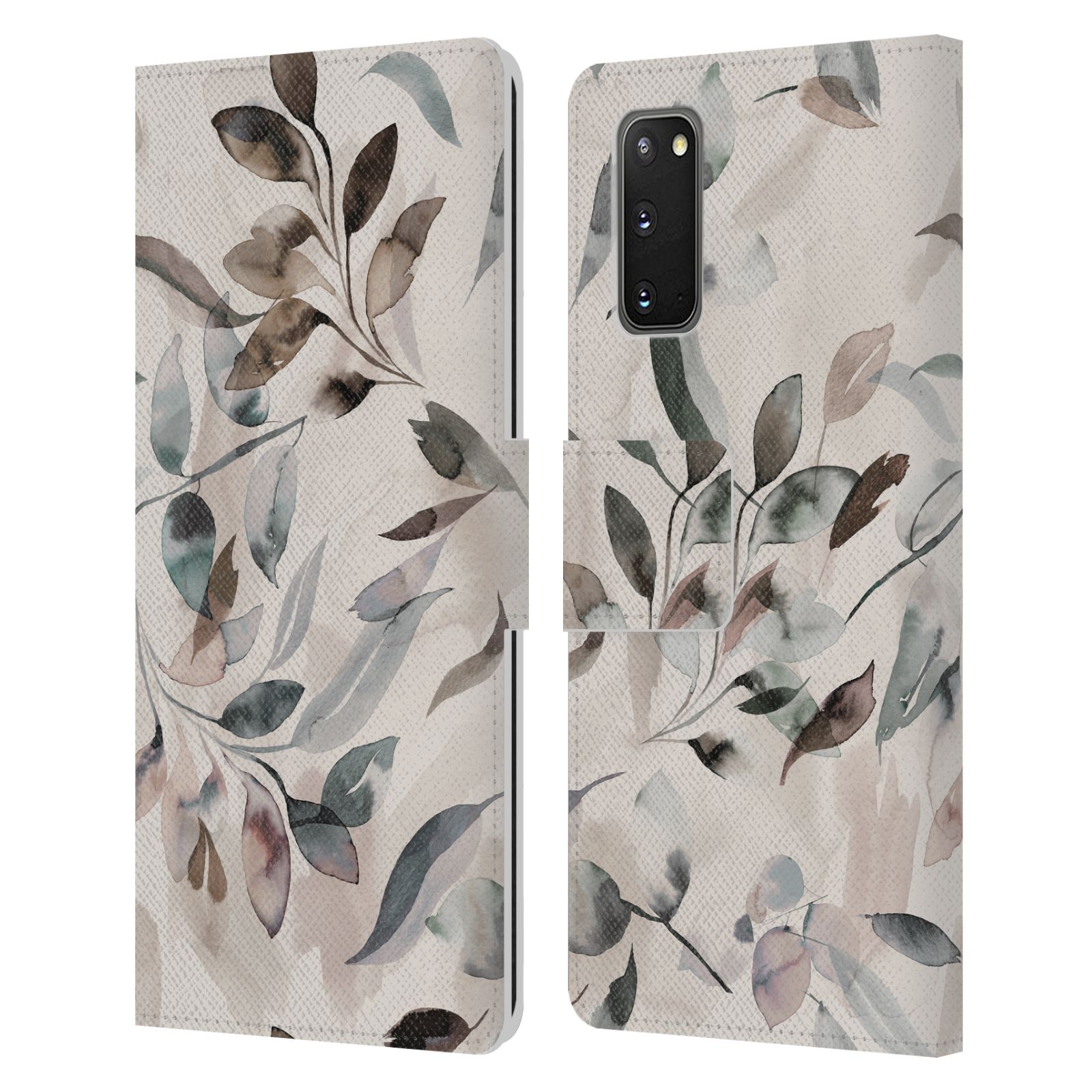 OFFICIAL NINOLA FLOWER PATTERNS LEATHER BOOK WALLET CASE FOR SAMSUNG PHONES 1 - Picture 9 of 13