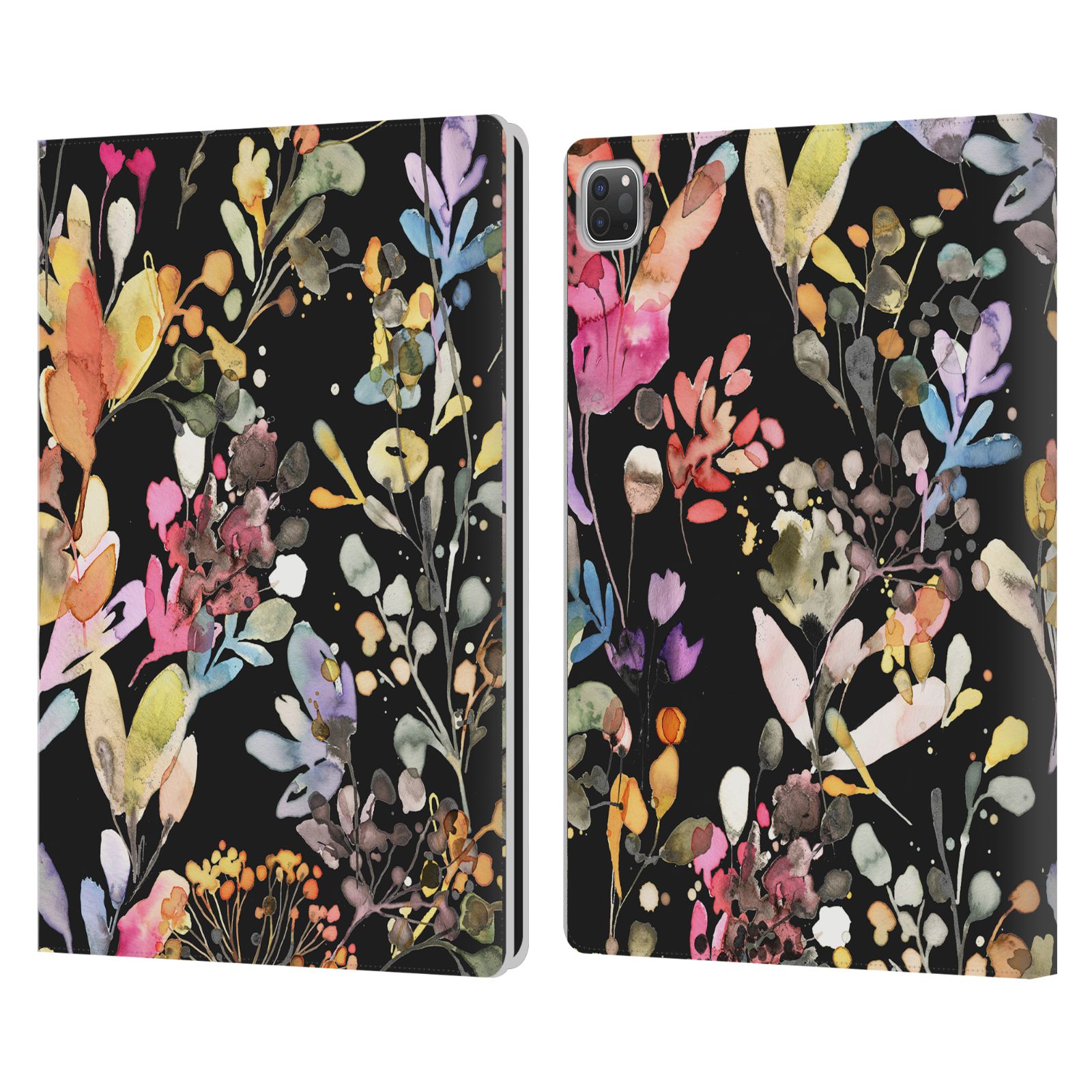 OFFICIAL NINOLA FLOWER PATTERNS LEATHER BOOK WALLET CASE COVER FOR APPLE iPAD - Picture 12 of 13