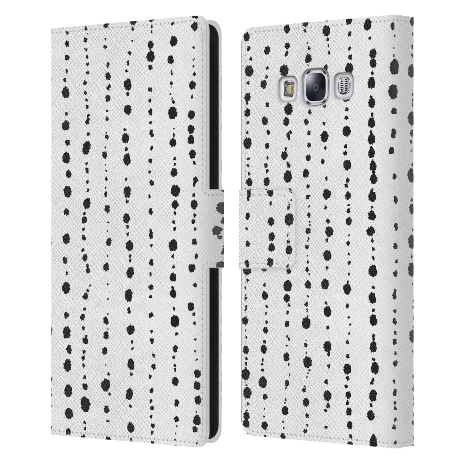 OFFICIAL NINOLA FREEFORM PATTERNS LEATHER BOOK WALLET CASE FOR SAMSUNG PHONES 3