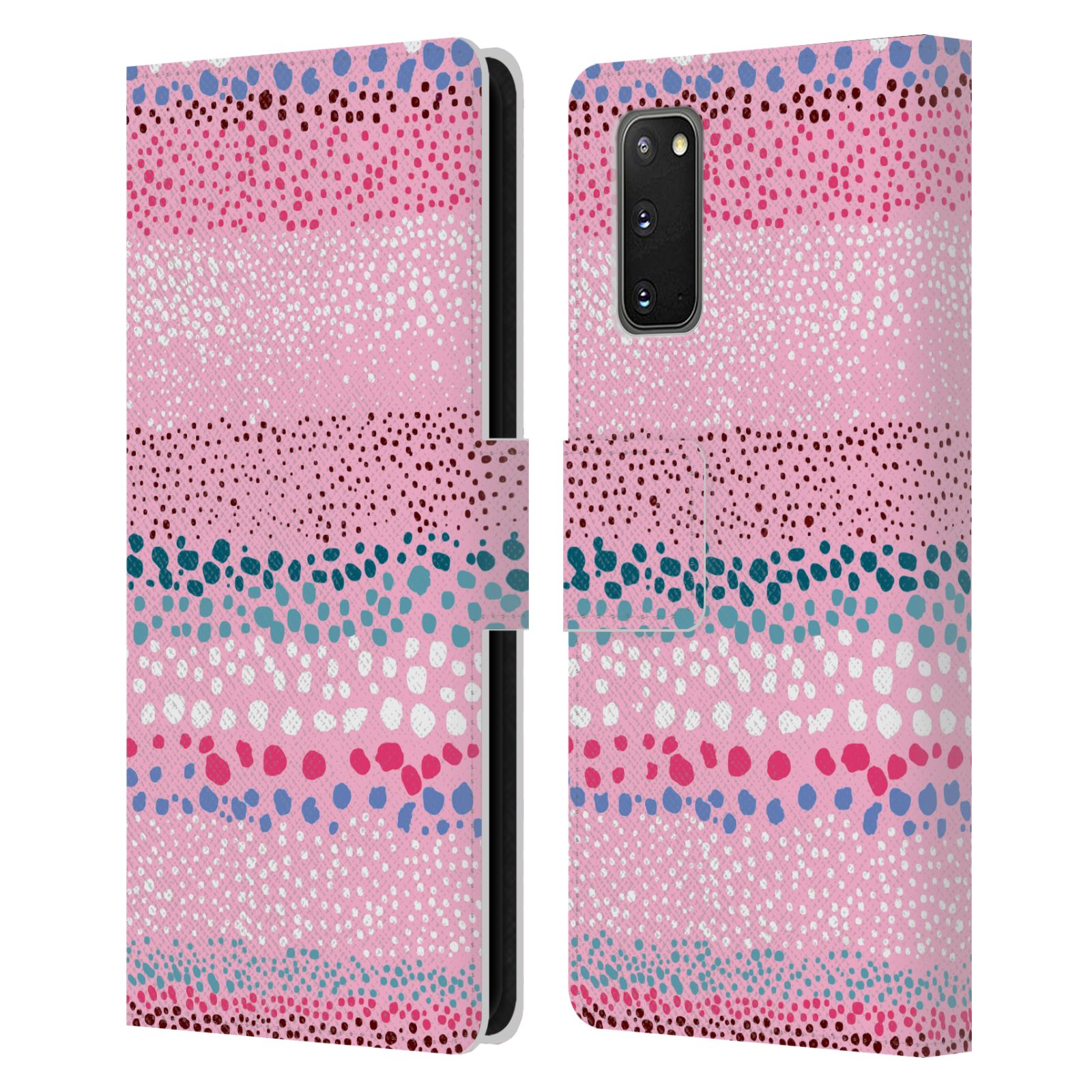 OFFICIAL NINOLA GEOMETRIC 2B LEATHER BOOK WALLET CASE COVER FOR SAMSUNG PHONES 1 - Picture 9 of 13