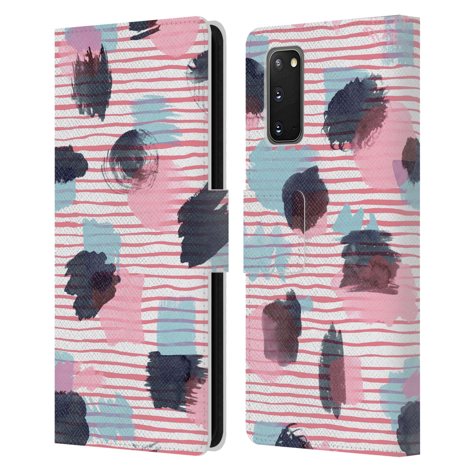 OFFICIAL NINOLA GEOMETRIC 2B LEATHER BOOK WALLET CASE COVER FOR SAMSUNG PHONES 1 - Picture 12 of 13