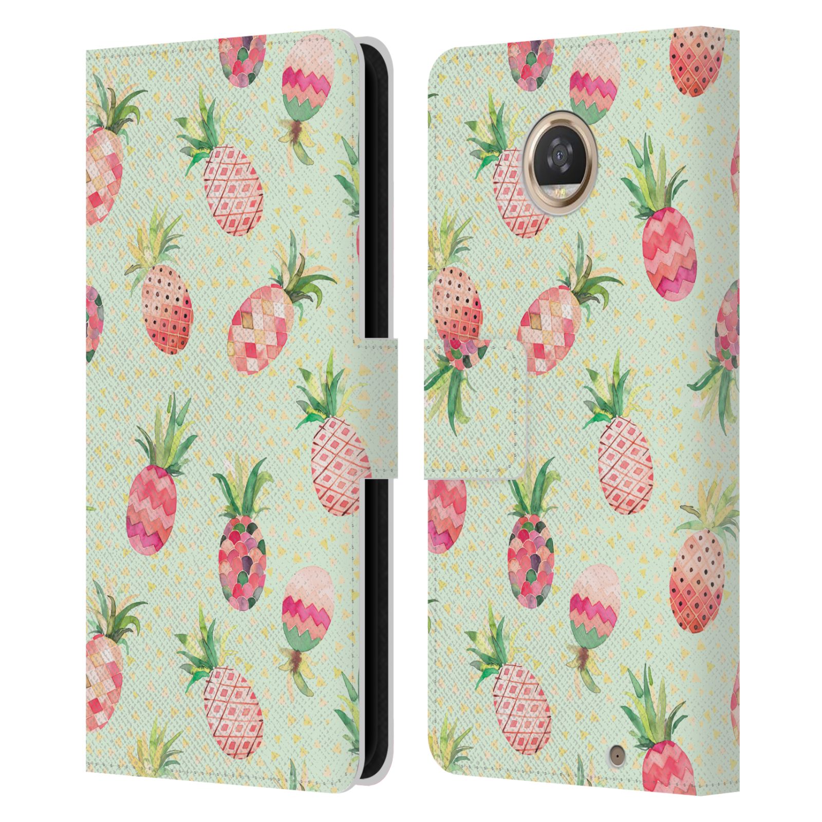 OFFICIAL NINOLA MIX PATTERNS LEATHER BOOK WALLET CASE COVER FOR MOTOROLA PHONES - Picture 11 of 17