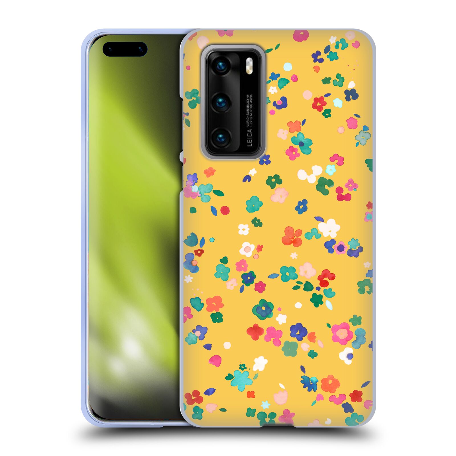 OFFICIAL NINOLA NATURE BOLD SOFT GEL CASE FOR HUAWEI PHONES 4