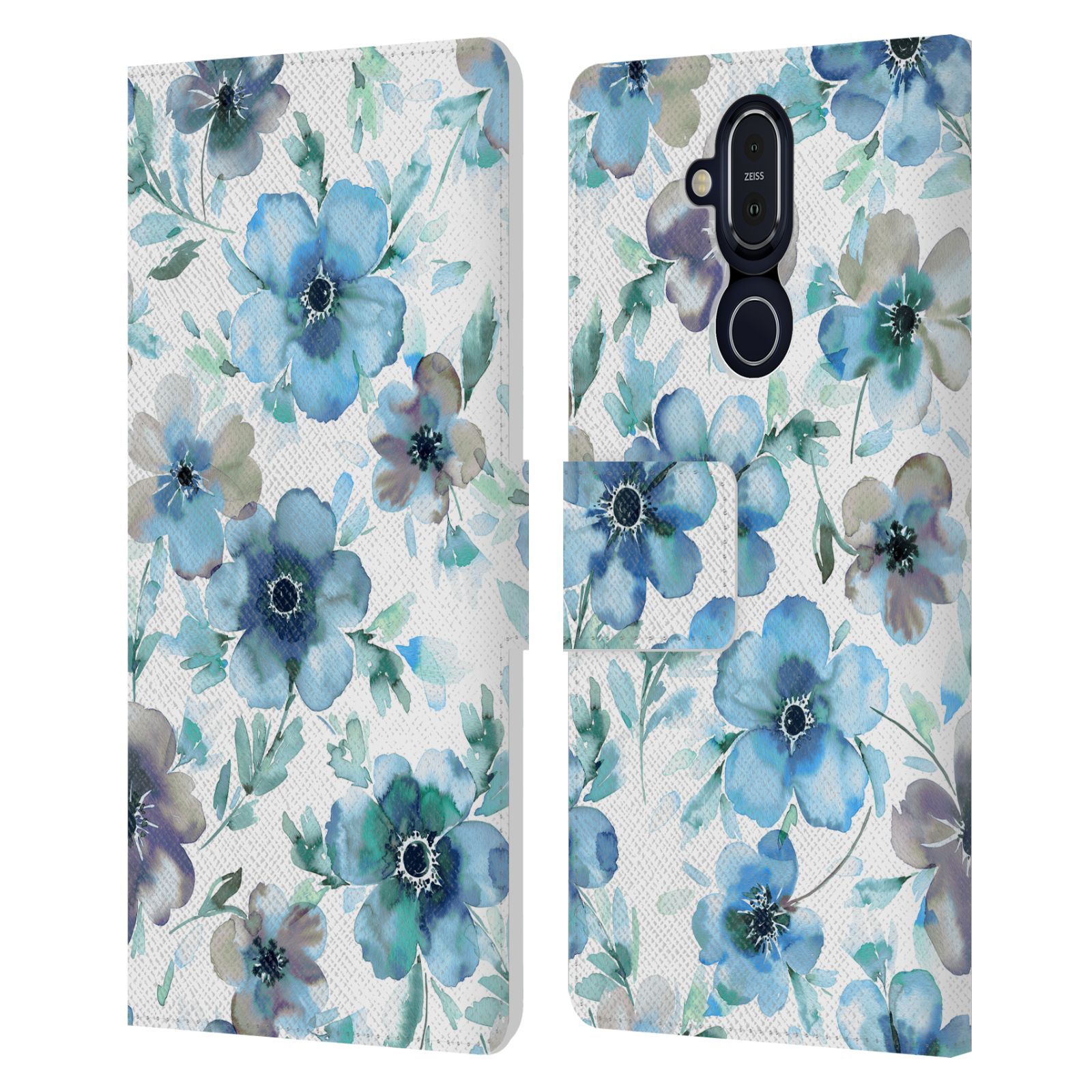 OFFICIAL NINOLA PASTEL BEAUTIFUL FLORAL LEATHER BOOK CASE FOR NOKIA PHONES - Picture 8 of 13