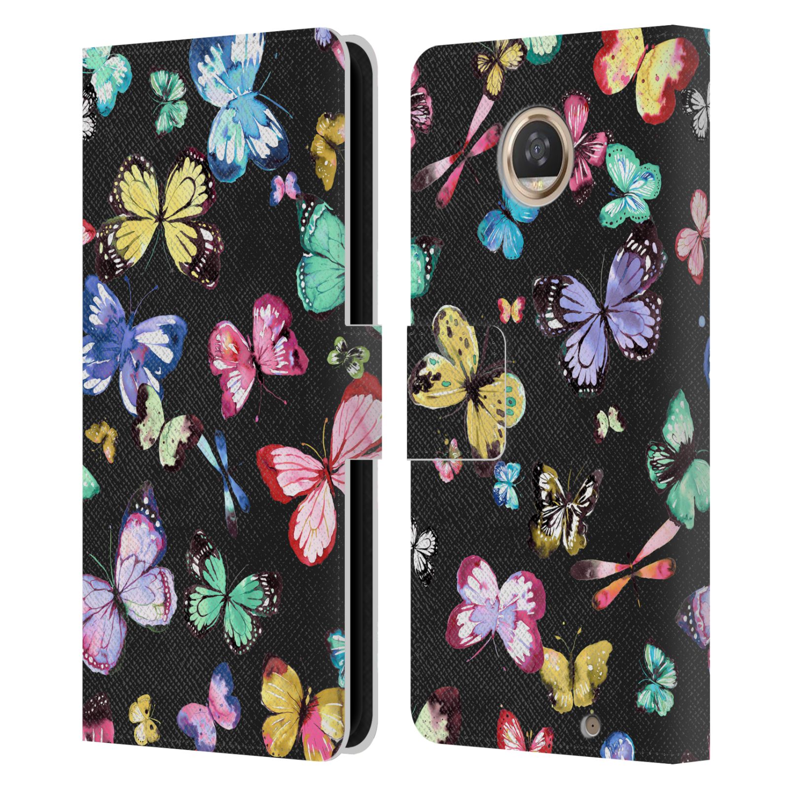 OFFICIAL NINOLA PATTERNS 4 LEATHER BOOK WALLET CASE FOR MOTOROLA PHONES - Picture 10 of 20