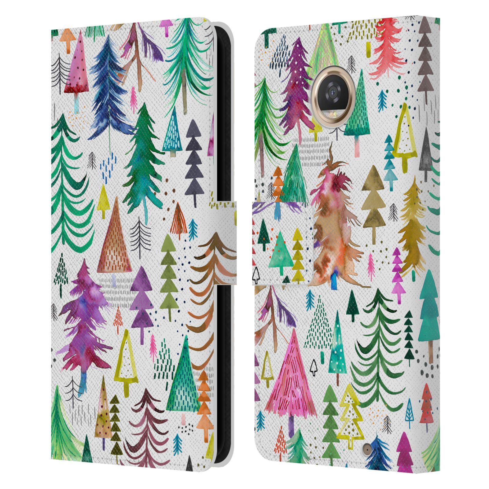 OFFICIAL NINOLA PATTERNS 4 LEATHER BOOK WALLET CASE FOR MOTOROLA PHONES - Picture 12 of 20