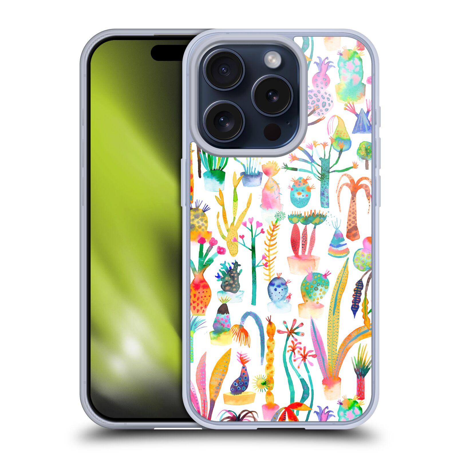 OFFICIAL NINOLA SUMMER PATTERNS SOFT GEL CASE FOR APPLE iPHONE PHONES - Picture 10 of 15