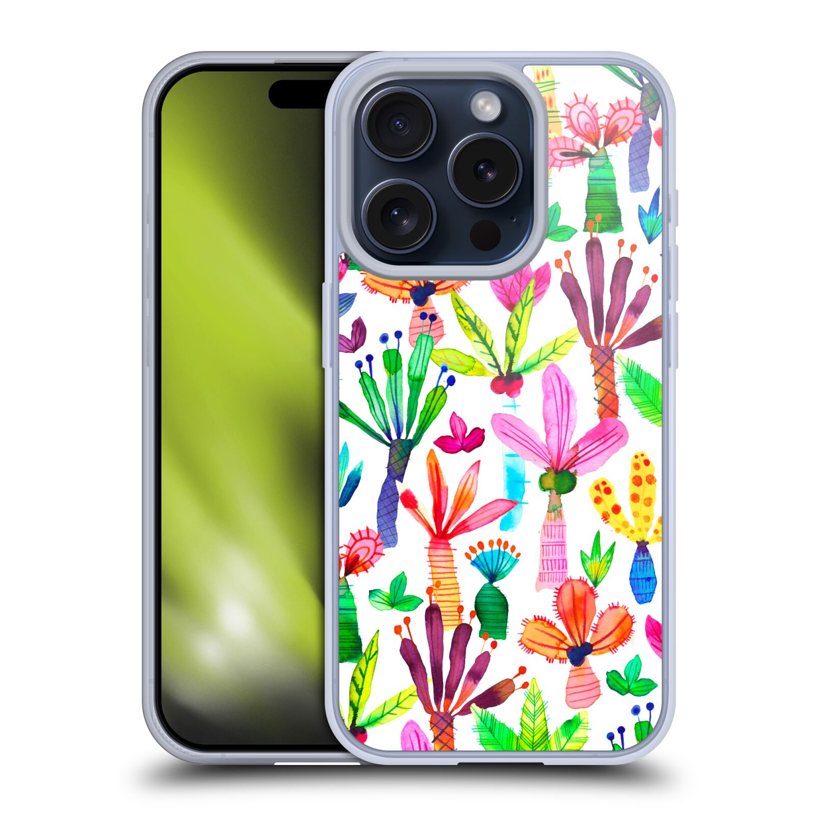 OFFICIAL NINOLA SUMMER PATTERNS SOFT GEL CASE FOR APPLE iPHONE PHONES - Picture 12 of 15